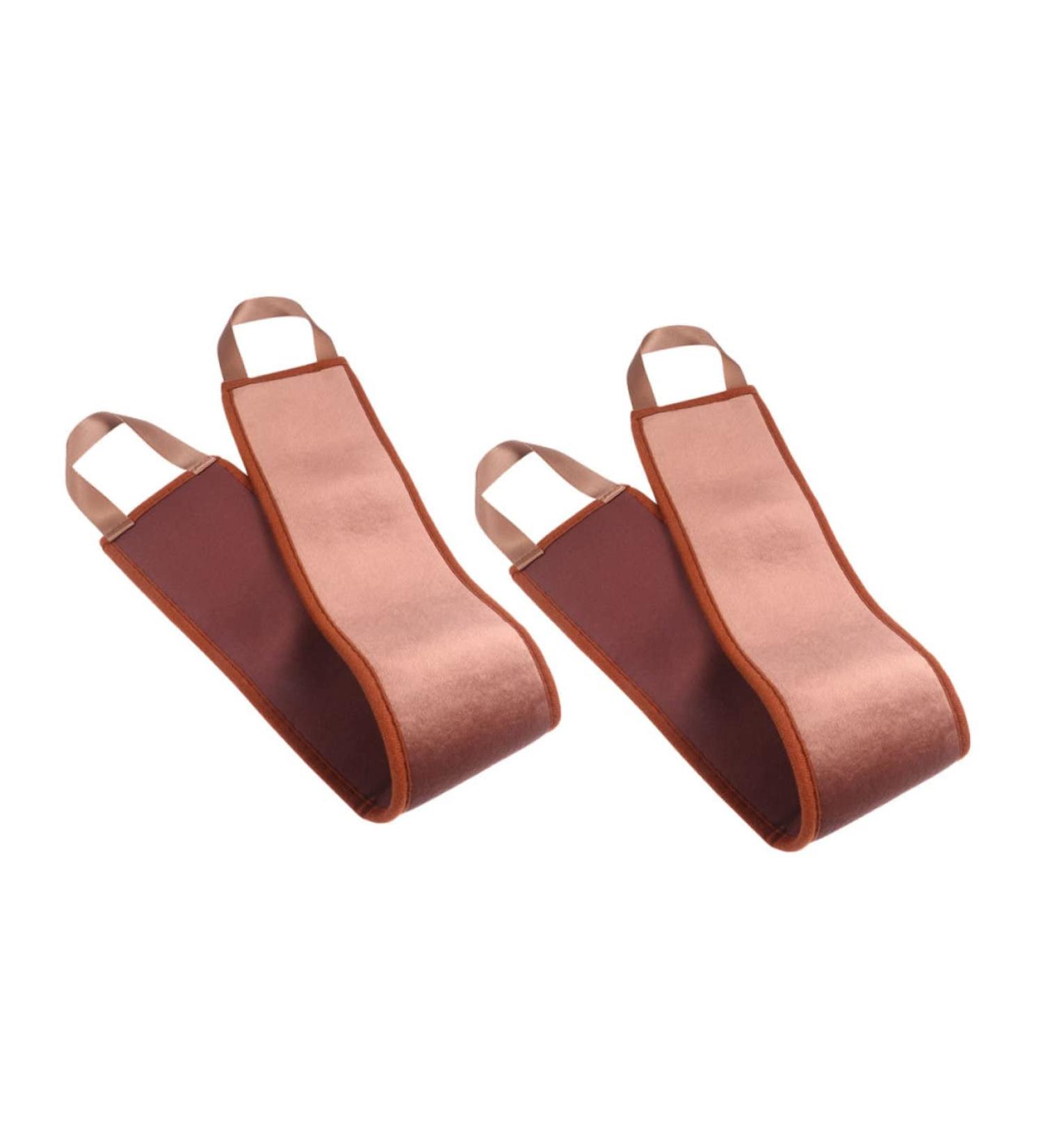 FOMIYES 2pcs Back Rub Facial Scrubber & Massage Tools Set - Exfoliating & Lotion Applicators for Sunless Tanning, Spa Tan Strip, Back Rub Towel - Buy Online on GoSupps.com