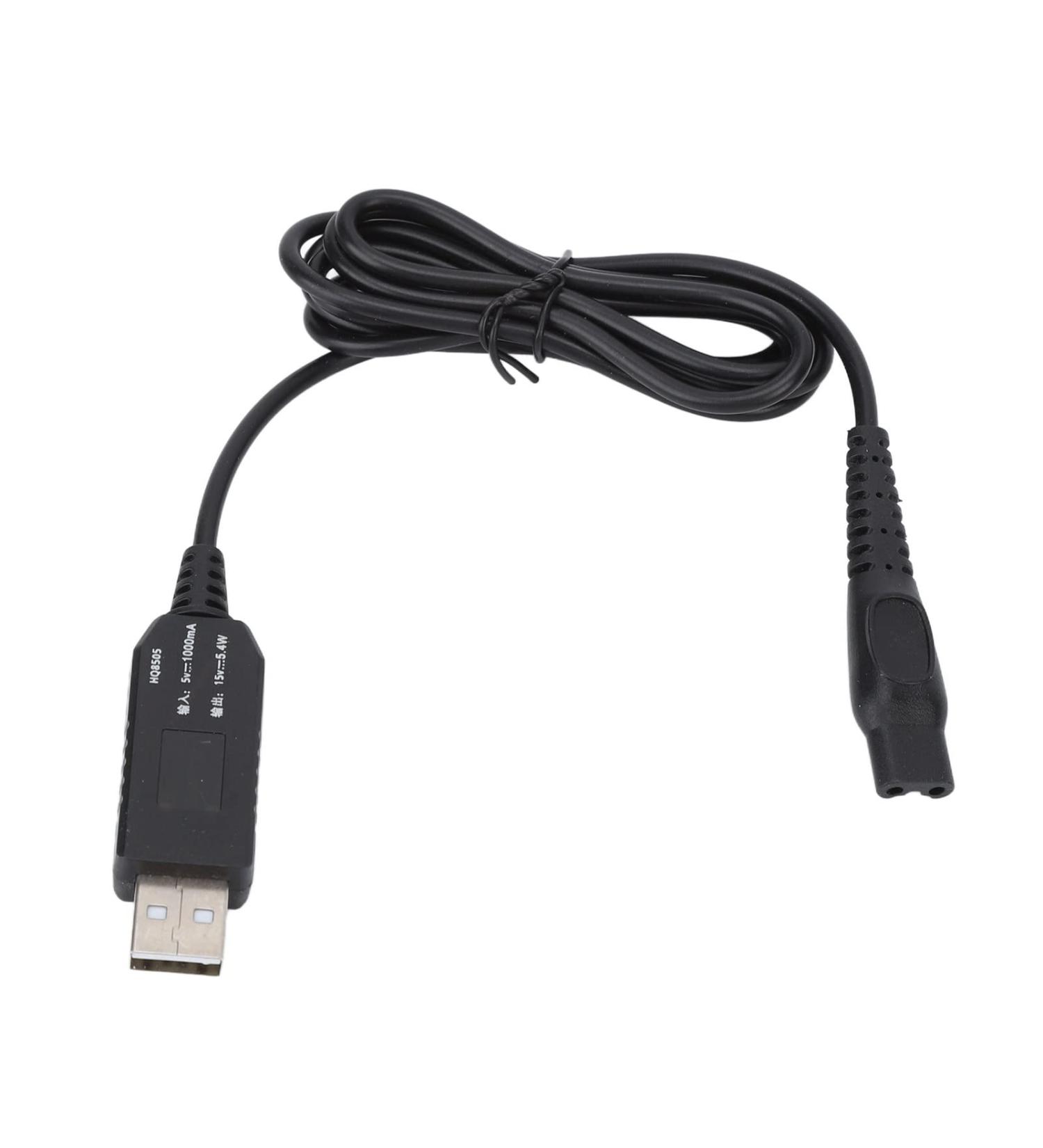 Professional USB Charging Cable Replacement for HQ8505 Electrician Shaver & Bartschneider Razor - Premium Quality - Buy Online on GoSupps.com