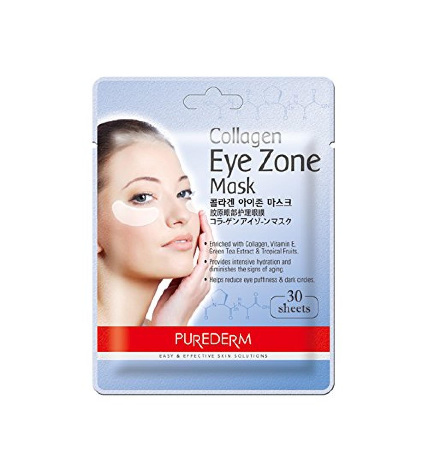 Purederm eye pads with collagen (300 pieces) - eye care - eye serum against dark circles and wrinkles