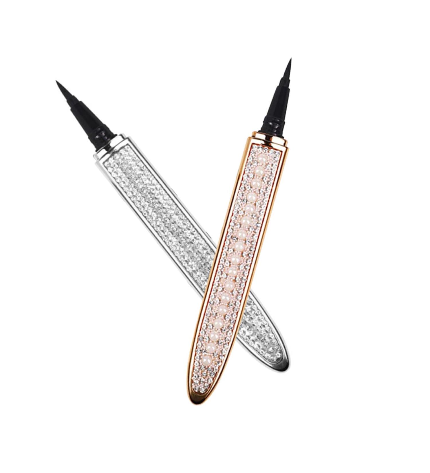 FOMIYES 2pcs Diamond Eyeliner Goldendoodle Accessories Liquid Eye Liner Self-adhesive Eyeliners 1 count (Pack of 1) Assorted Color - Buy Online on GoSupps.com