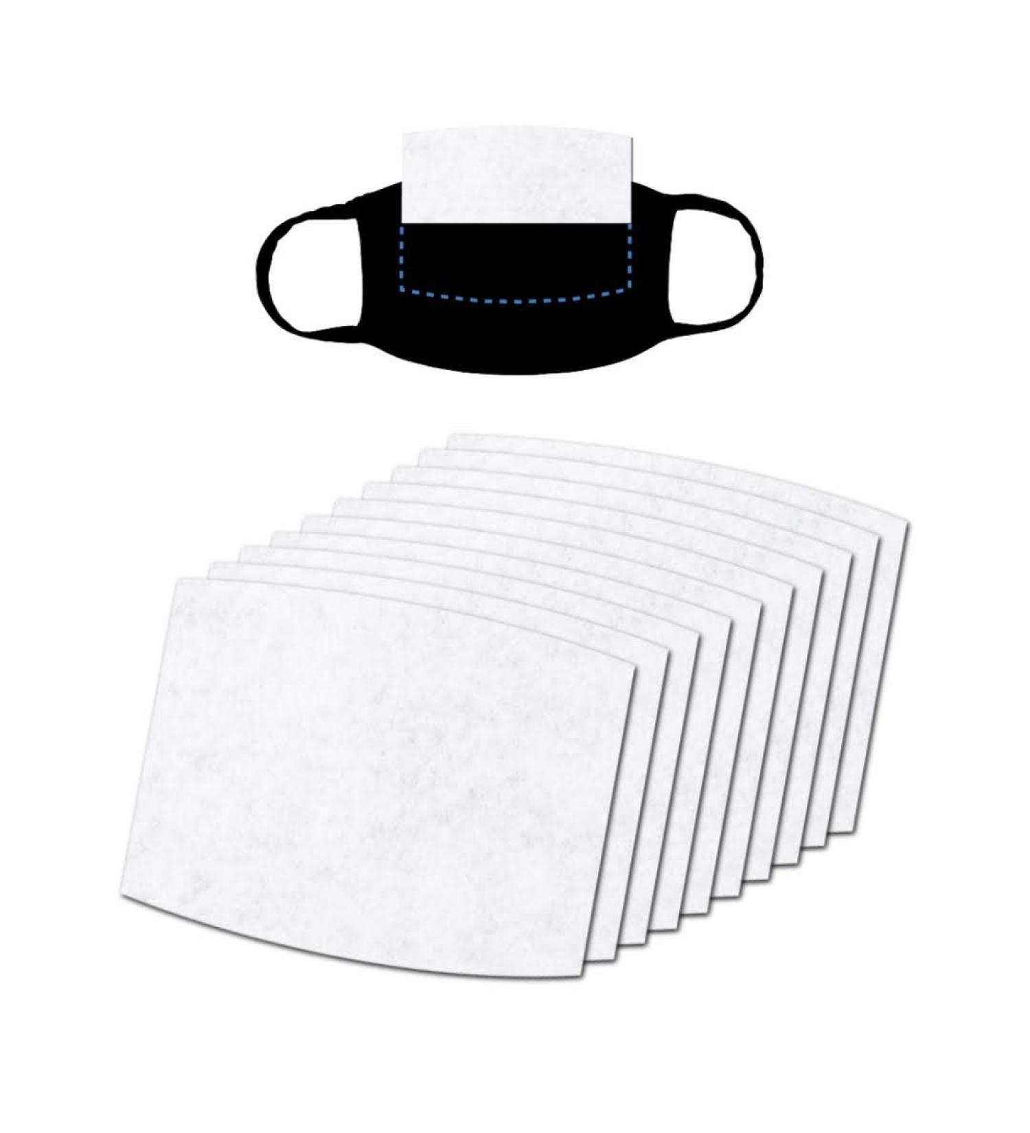 100% USA Made HEPA H-11 Replaceable Face Mask Filters - 10 Pack | Anti-Pollution Mouth Mask Filter for Men and Women | Superior to PM2.5 Filters - Buy Online on GoSupps.com