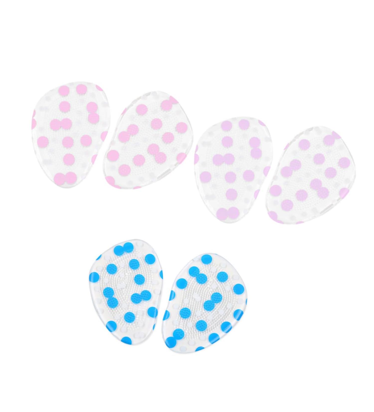 3 Pair Forefoot Gel Pads - High Heel Shoe Cushions & Teething Mitten | Comfort & Support for All-Day Wear - Buy Online on GoSupps.com
