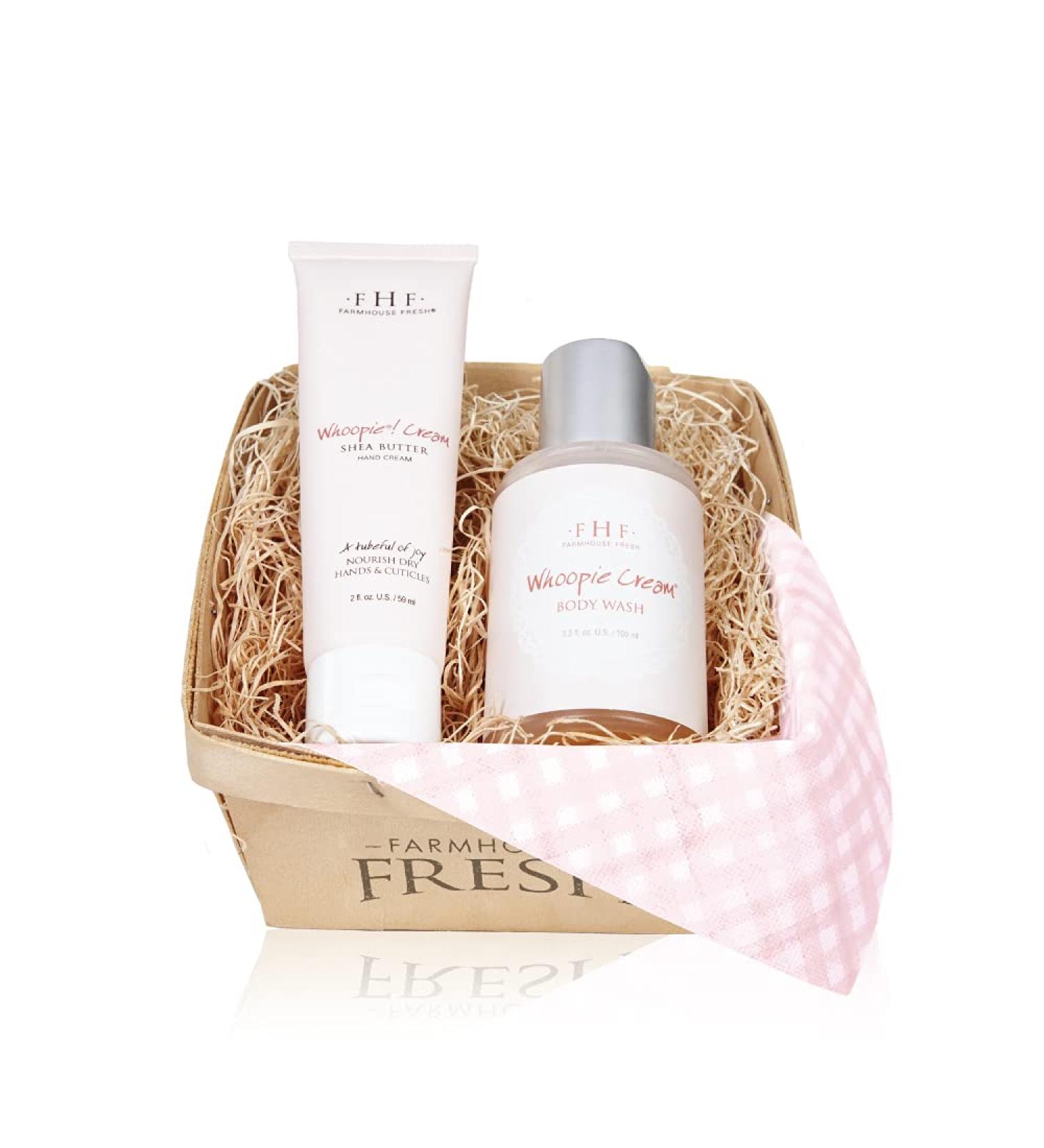 FarmHouse Fresh Whoopie Harvest Gift Basket - Nourishing Body Wash Gift Set (2 ct) | Perfect for Gifting International Shipping Available - Buy Online on GoSupps.com