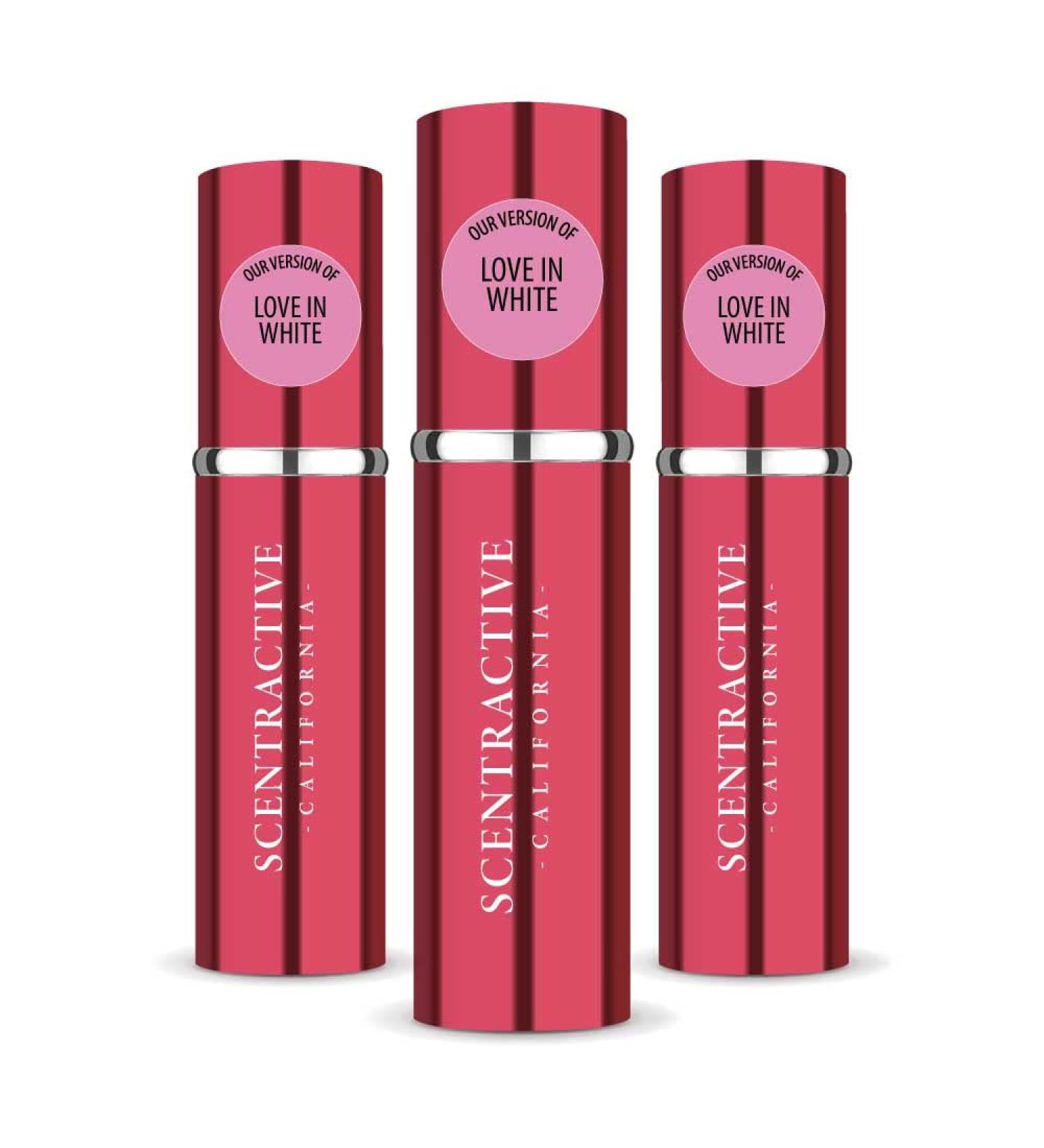 CA Perfume Impression of Love In White For Women Replica Version Fragrance Dupes Concentrated Long Lasting Eau de Parfum Spray Refillable Atomizer Bottle 0.17 Fl Oz/5ml-X3 CRT LOVE IN WHITE IMPRESSION 0.51 Fl Oz (Pack of 1) - Buy Online on GoSupps.com