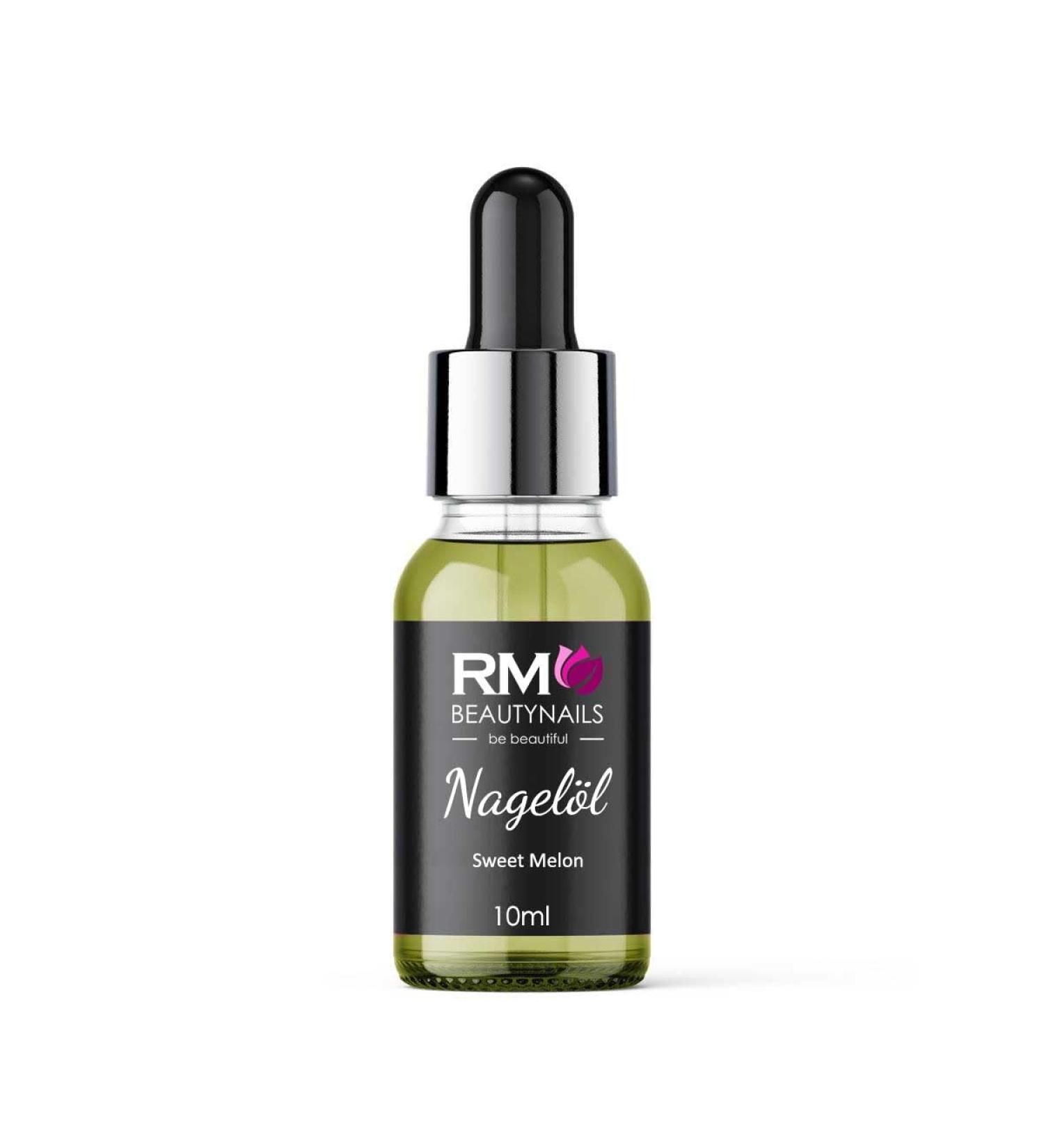 Nail Oil Nail Cuticle Oil with Pipette Nail Oil Care for Nails and Cuticles RM Beautynails 10ml (Sweet-Melon)