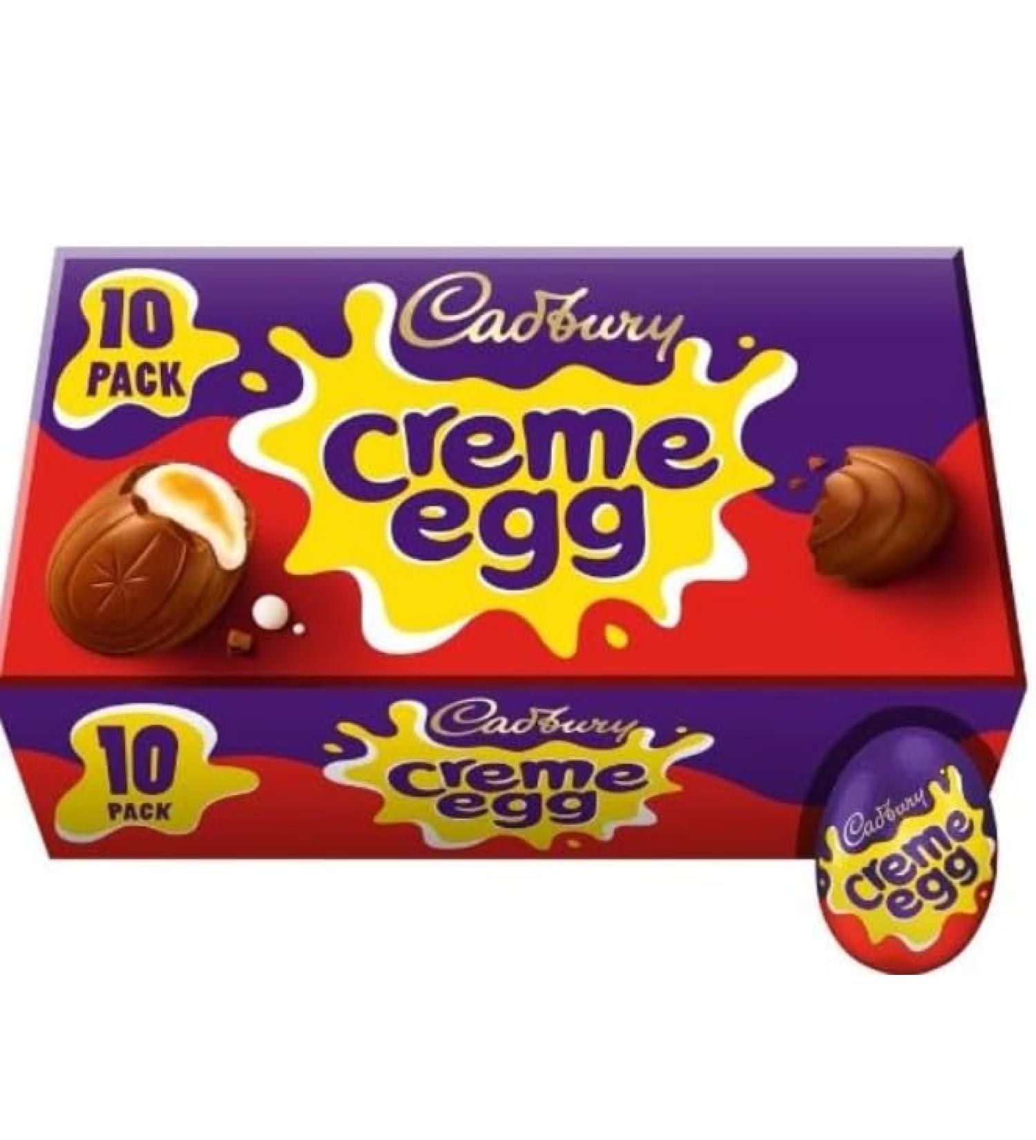2 x Creme Egg 10X40g Delicious Tasty And Twisty Treat Gift Hamper For Birthday Christmas - Buy Online on GoSupps.com