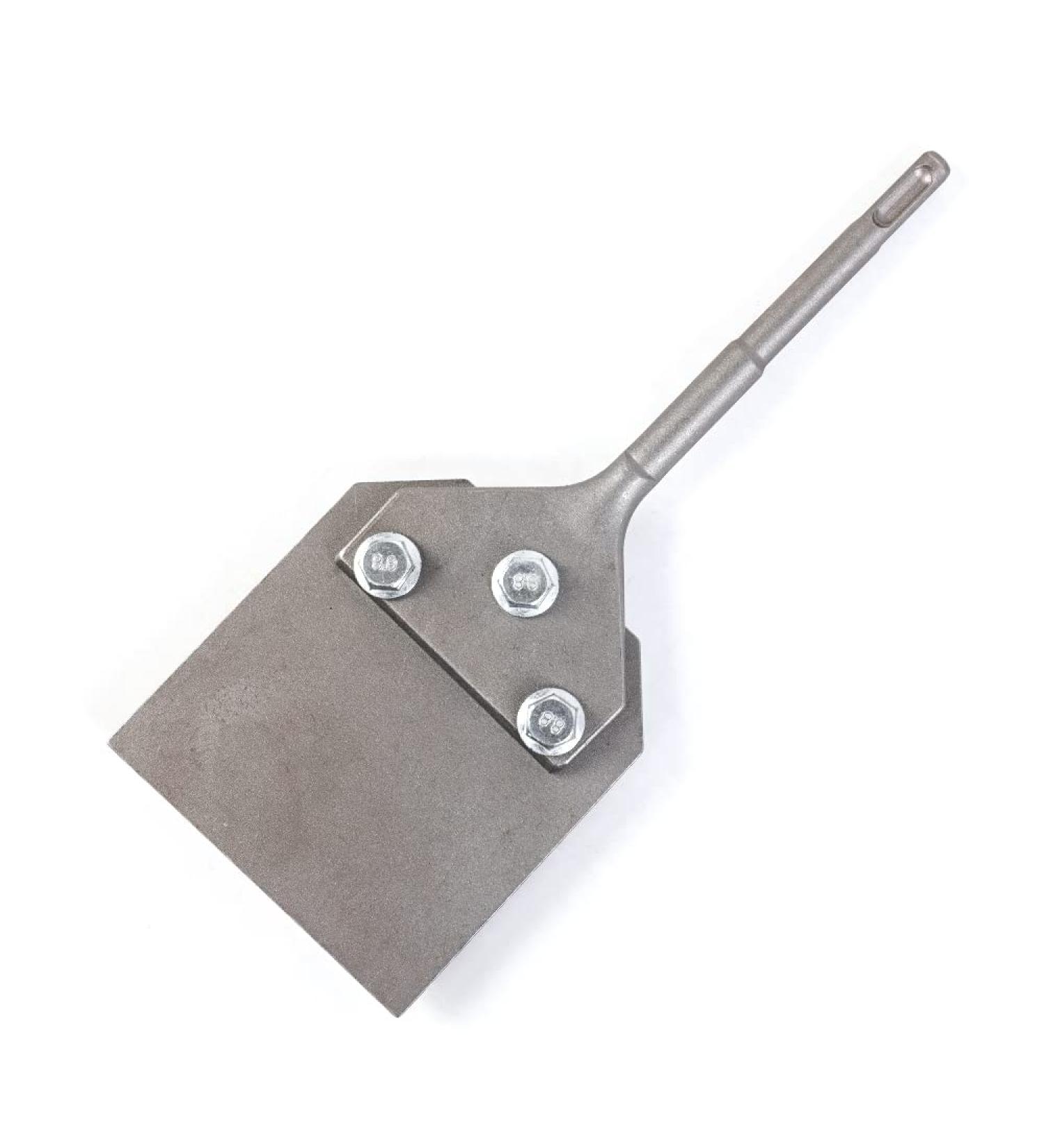 Monkey King Bar 4 Wide SDS Plus Chisel 4x10 Short Handle Floor Scraper - Removes Thinset & Adhesives - Buy Online on GoSupps.com