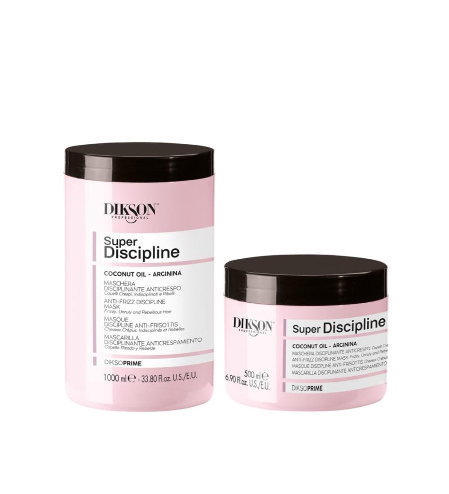 Masque anti-frisottis l'huile de coco et l'arginine 1000 ml Dikson