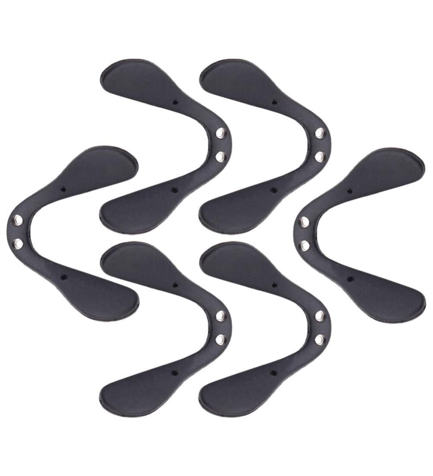 Buy Beavorty 6-Pack Glasses Nose Pads Comfortable Saddle Bridge Cushions for Glasses & Sunglasses Durable Metal Nose Pads for All Frames - Buy Online on GoSupps.com