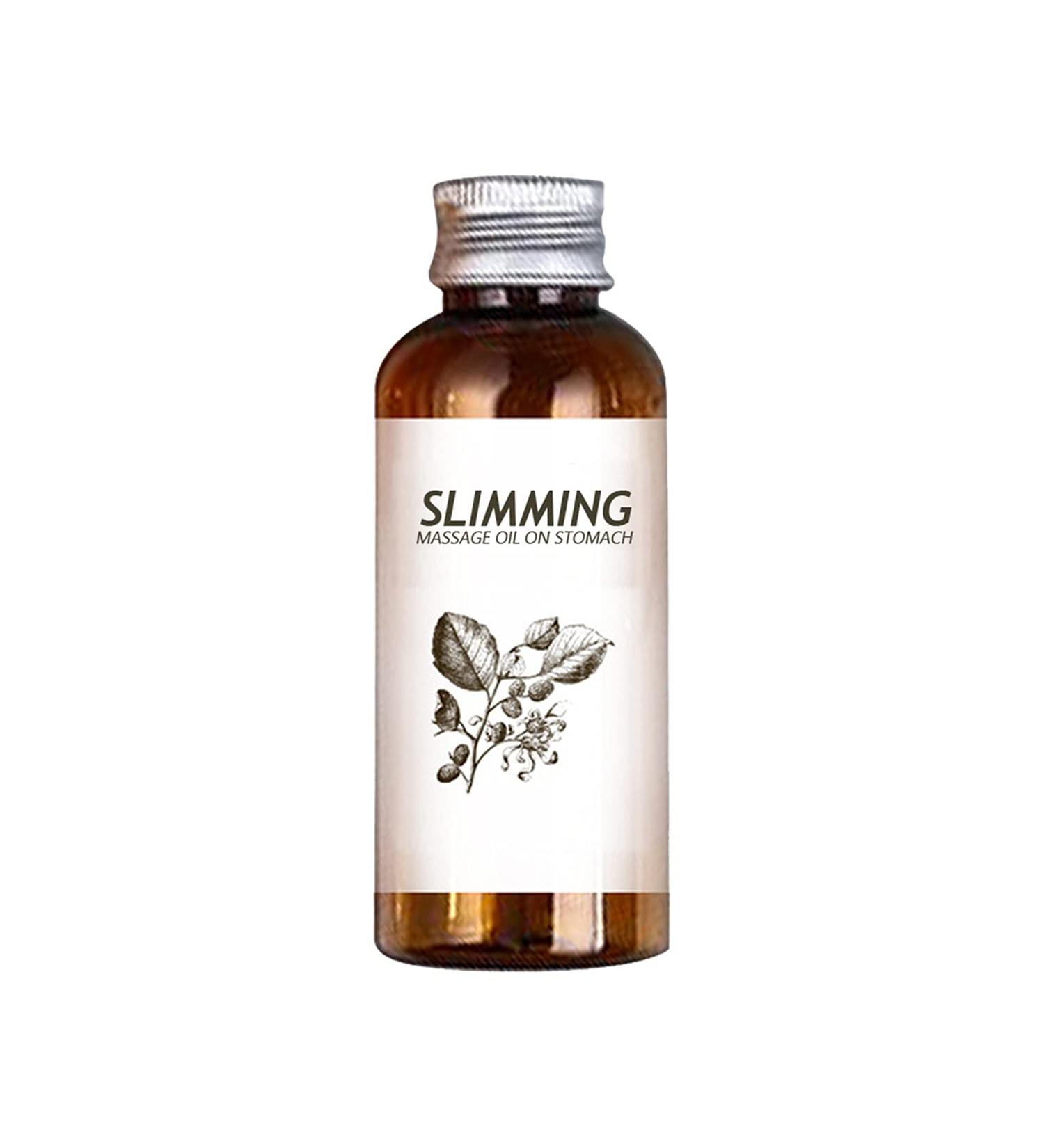 Belly Off Herbal Massage Oil - Anti-Cellulite & Fat Burning Essential Oil for Weight Loss | Lose Inches on Abdomen & Waist - Buy Online on GoSupps.com