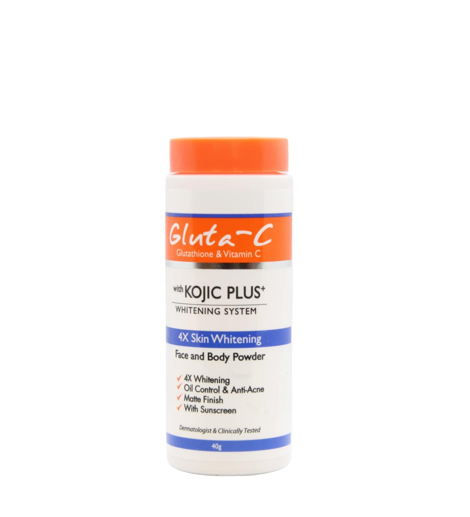 Gluta-C Face and Body Powder with Kojic Plus+