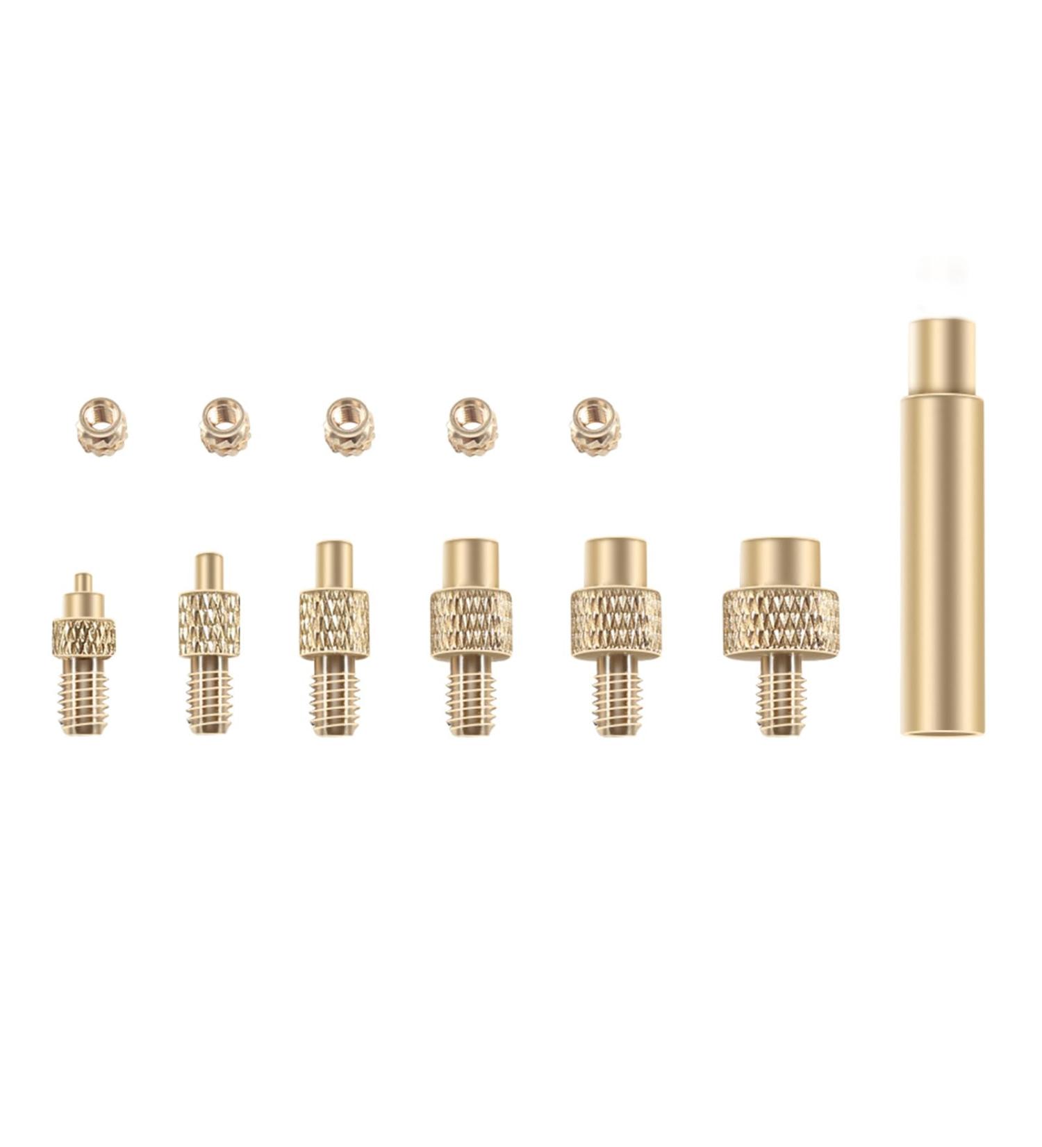Sakeiou Heat Insert Nut & Tool Kit for 3D Printing - Iron-Tip Thread & Embedded Kit for Plastic - International Shipping Available - Buy Online on GoSupps.com