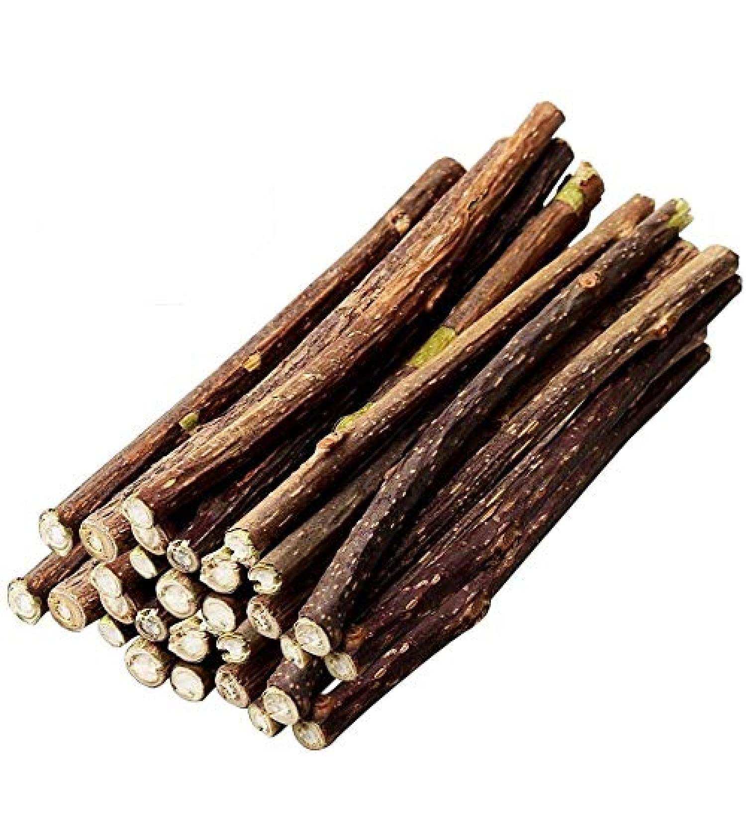 nuoshen 30 Pcs Chew Sticks for Cats Catnip Sticks Cat Sticks Cat Chew Toy Cat Teething Toys Natural Wood Sticks for Cats Play and Relax - Buy Online on GoSupps.com