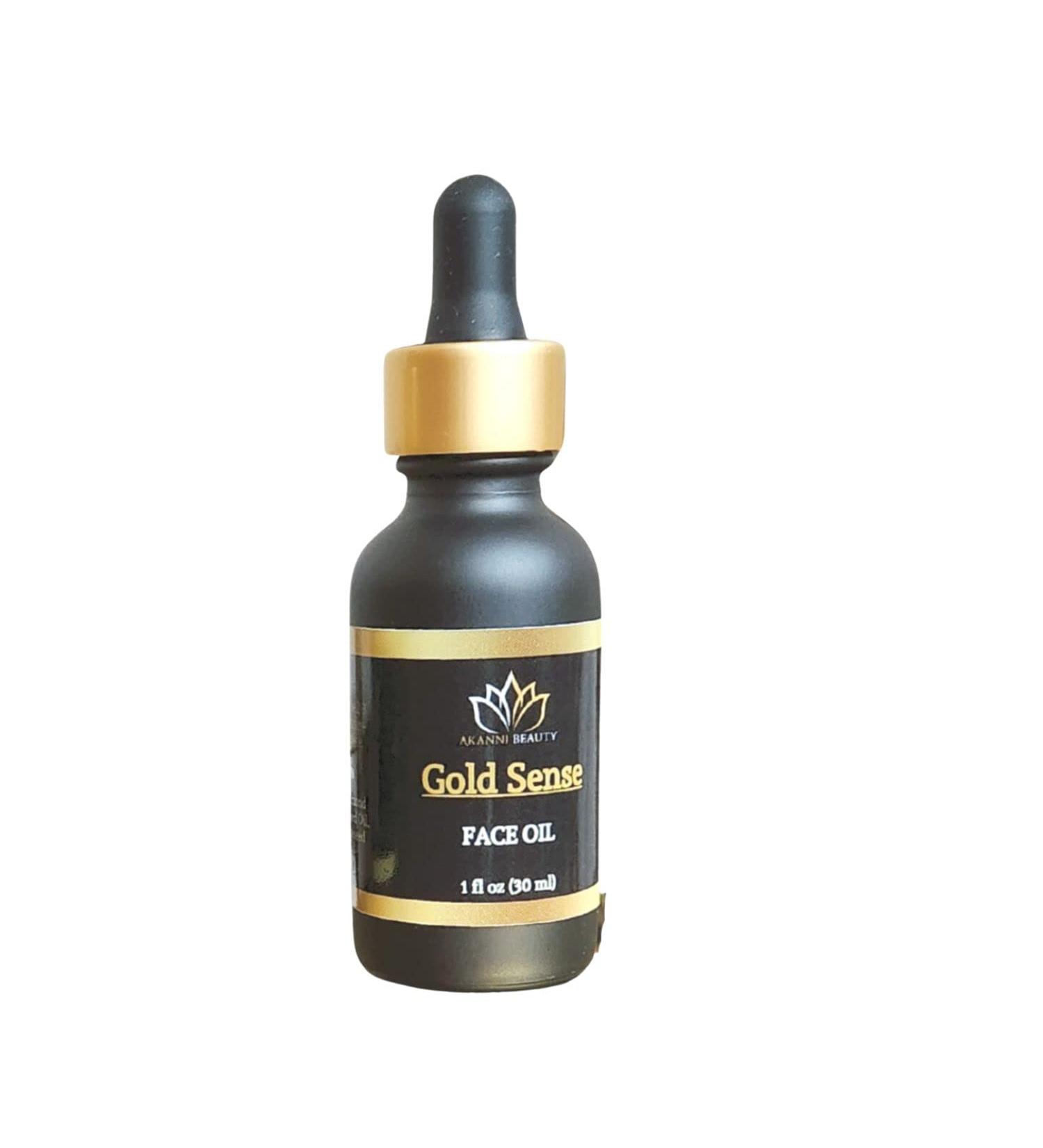 AKANNI BEAUTY Face Oil Nourishing and Anti-Aging for Face Oil for Delicate & Sensitive Skin Gua Sha Massage Oil 1oz