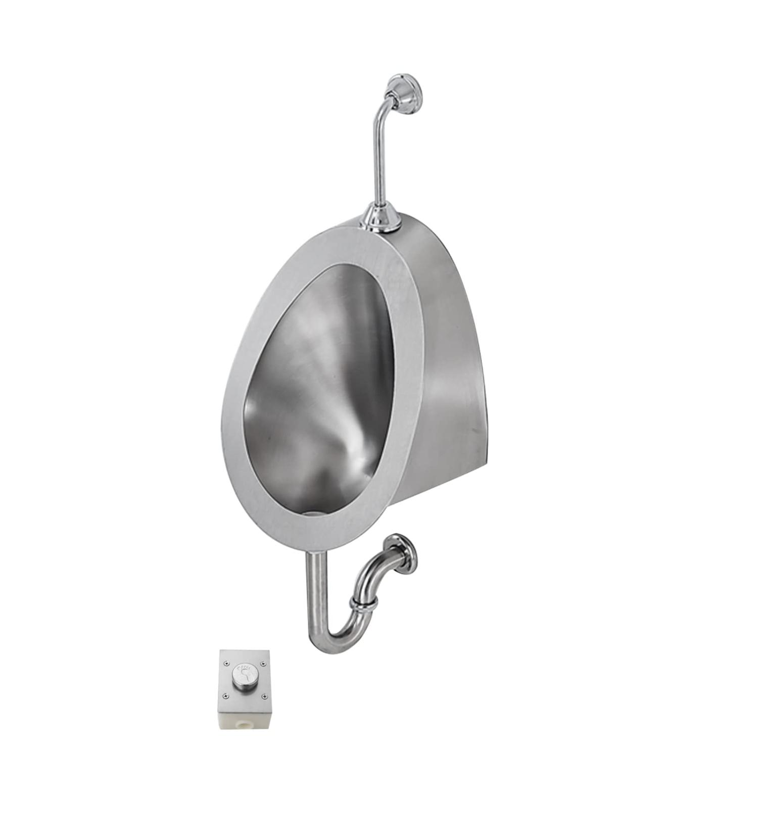 High-Efficiency Flushing Adult Stainless Steel Urinal Automatic Induction Wall-Mounted Urinal with Flush Valve Deodorant and Anti-Blocking Public Toilet Urinal Used in - Buy Online on GoSupps.com