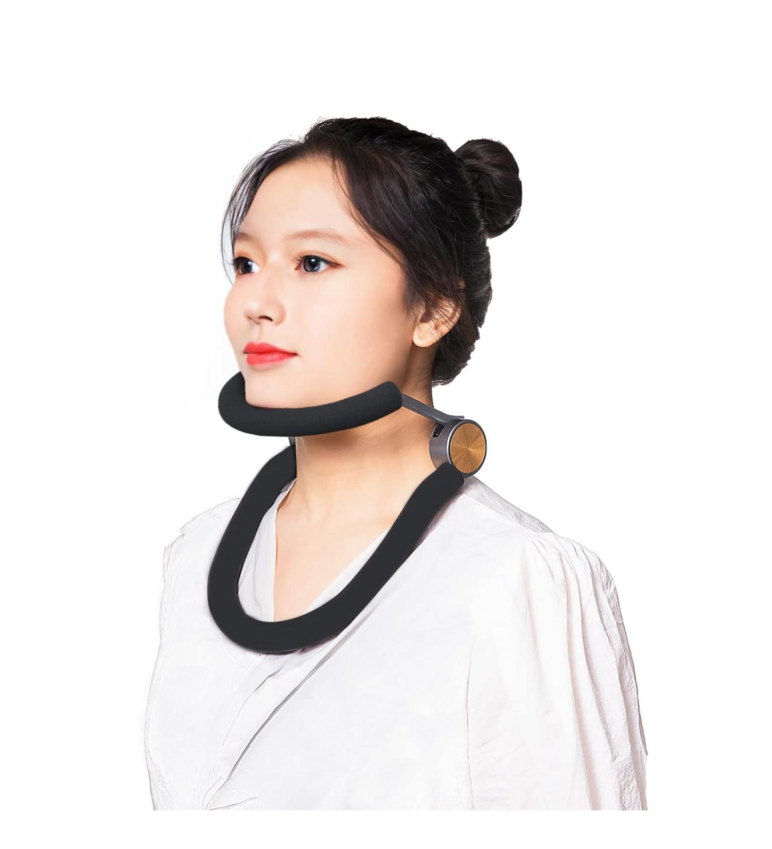 Fanwer Neck Hump Corrector | Elastic Neck Exerciser & Support Brace for Pain Relief | Improve Posture & Relieve Spine Pressure | Men & Women - Buy Online on GoSupps.com