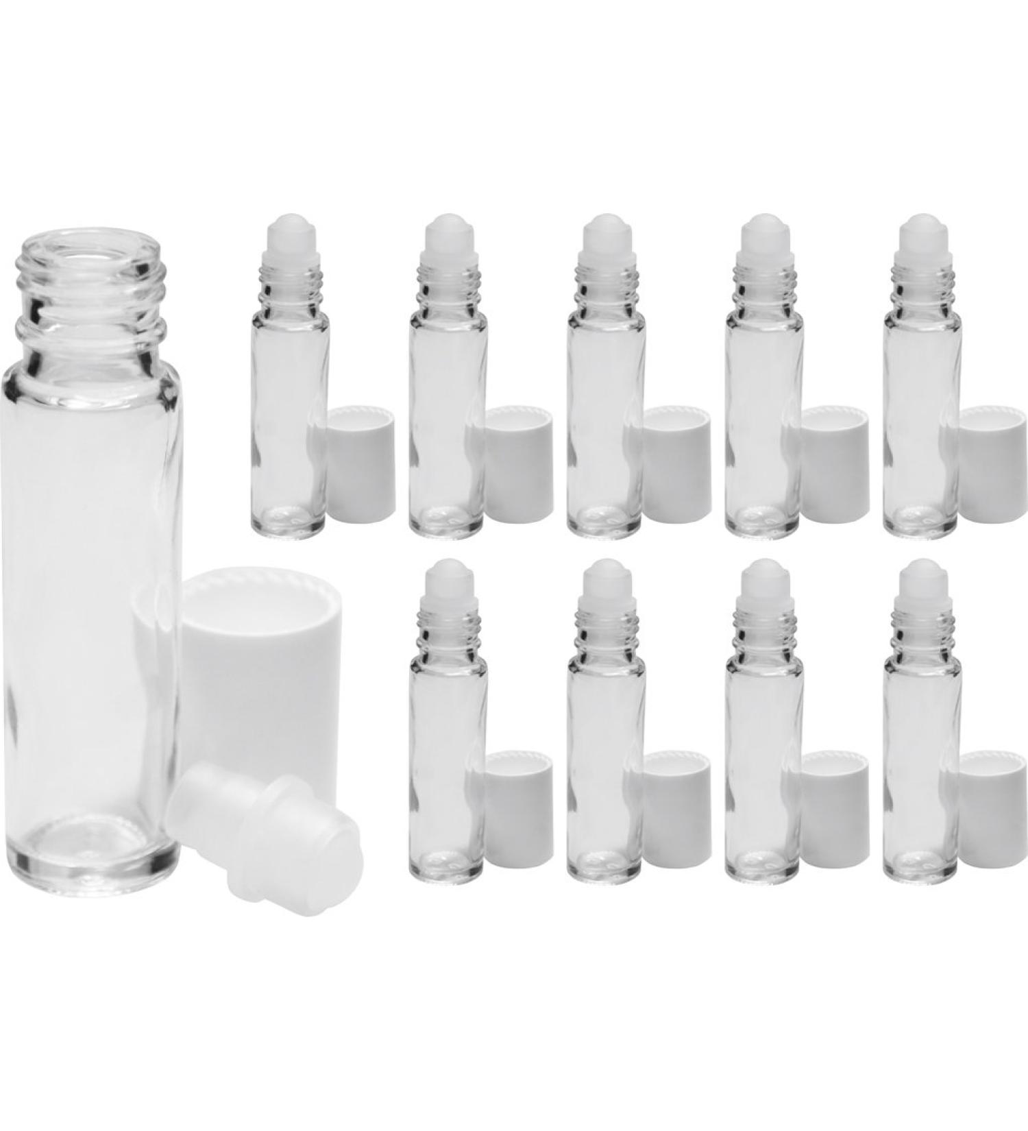 EARLY RESEARCH 10 roll-on bottles for lip gloss 10 ml - Made IN Germany