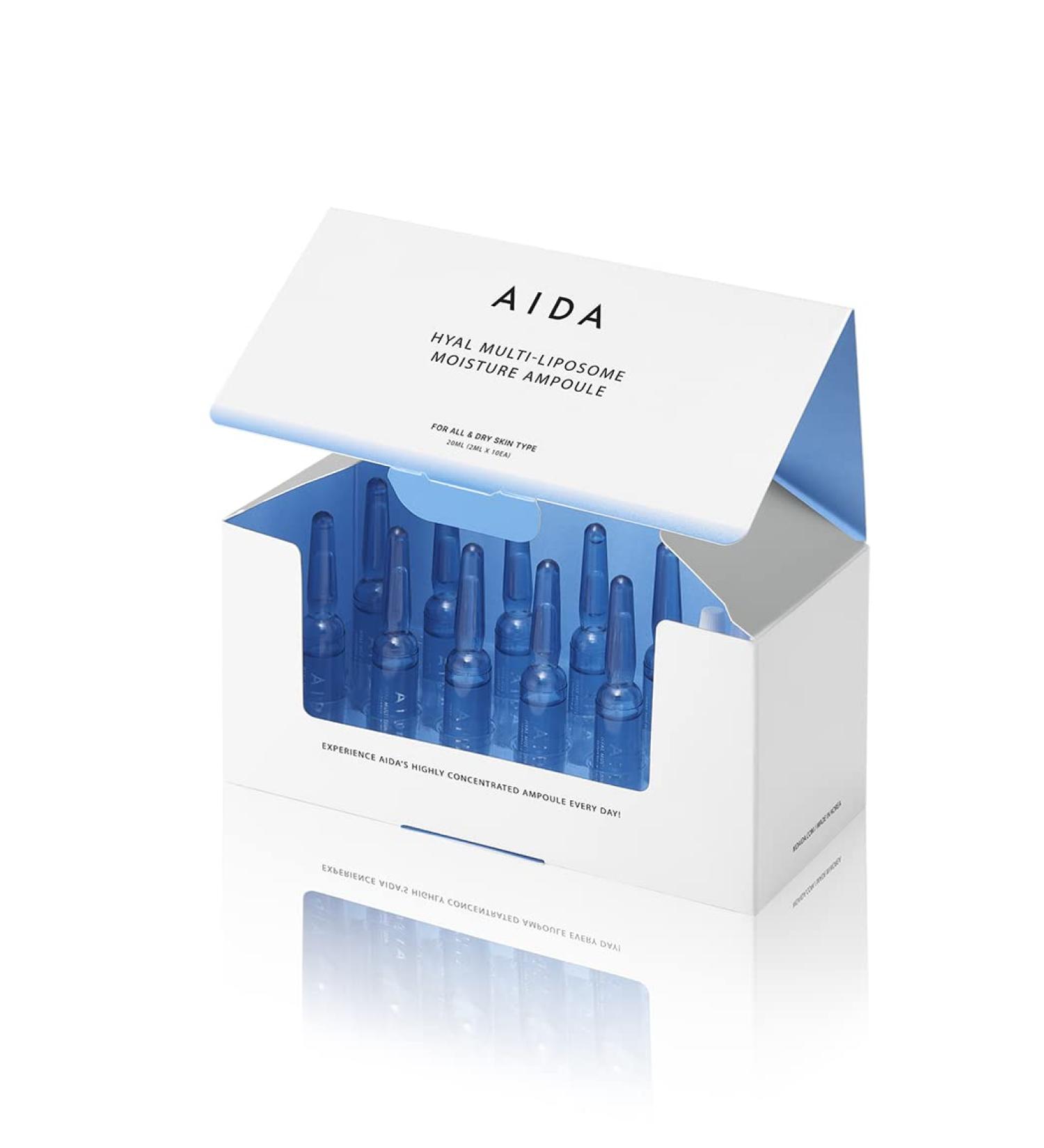 AIDA Cosmetic 10mg RX Ultra Hyaluronic Acid 50 Ampoule 2023 Version