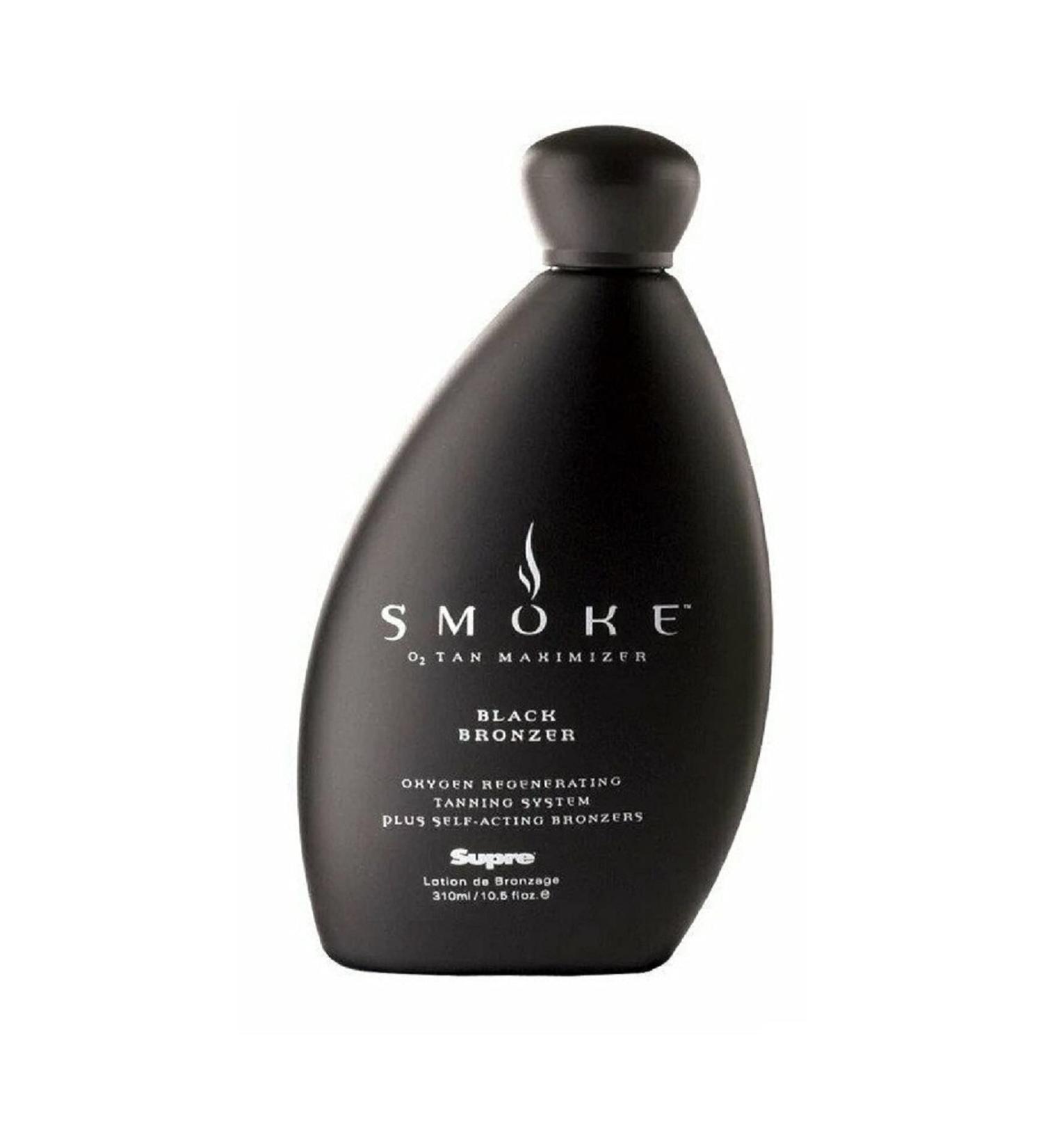 Supre Smoke Black Bronzer Indoor Tanning Bed Lotion - Get the Deepest Tan - Buy Online on GoSupps.com