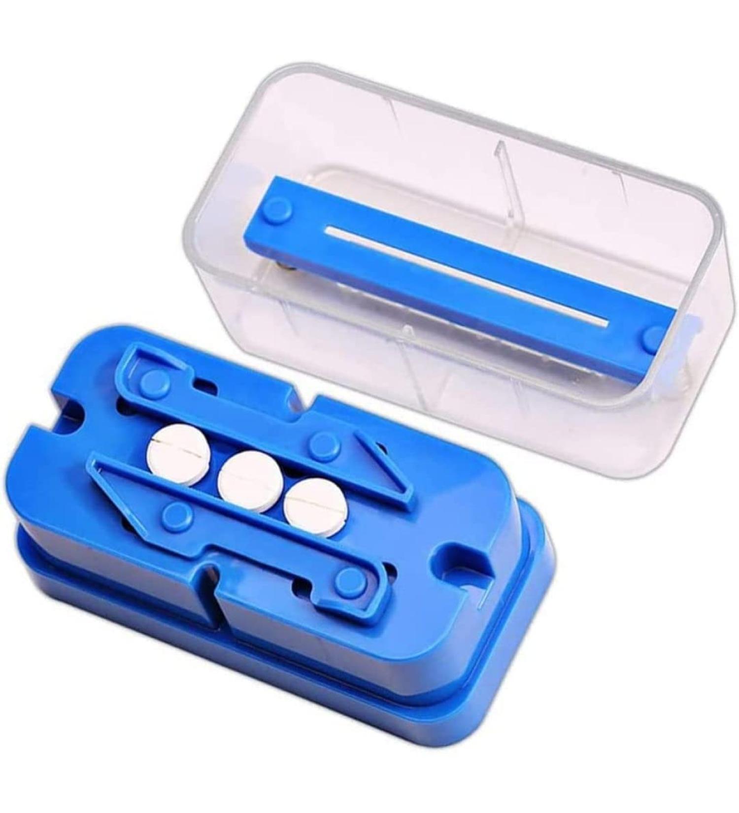 Buy Pill Cutter & Splitter - Ideal for All Pills & Vitamins | Accurate Pill Divider for Easy Splitting & Quartering - Fast International Shipping - Buy Online on GoSupps.com