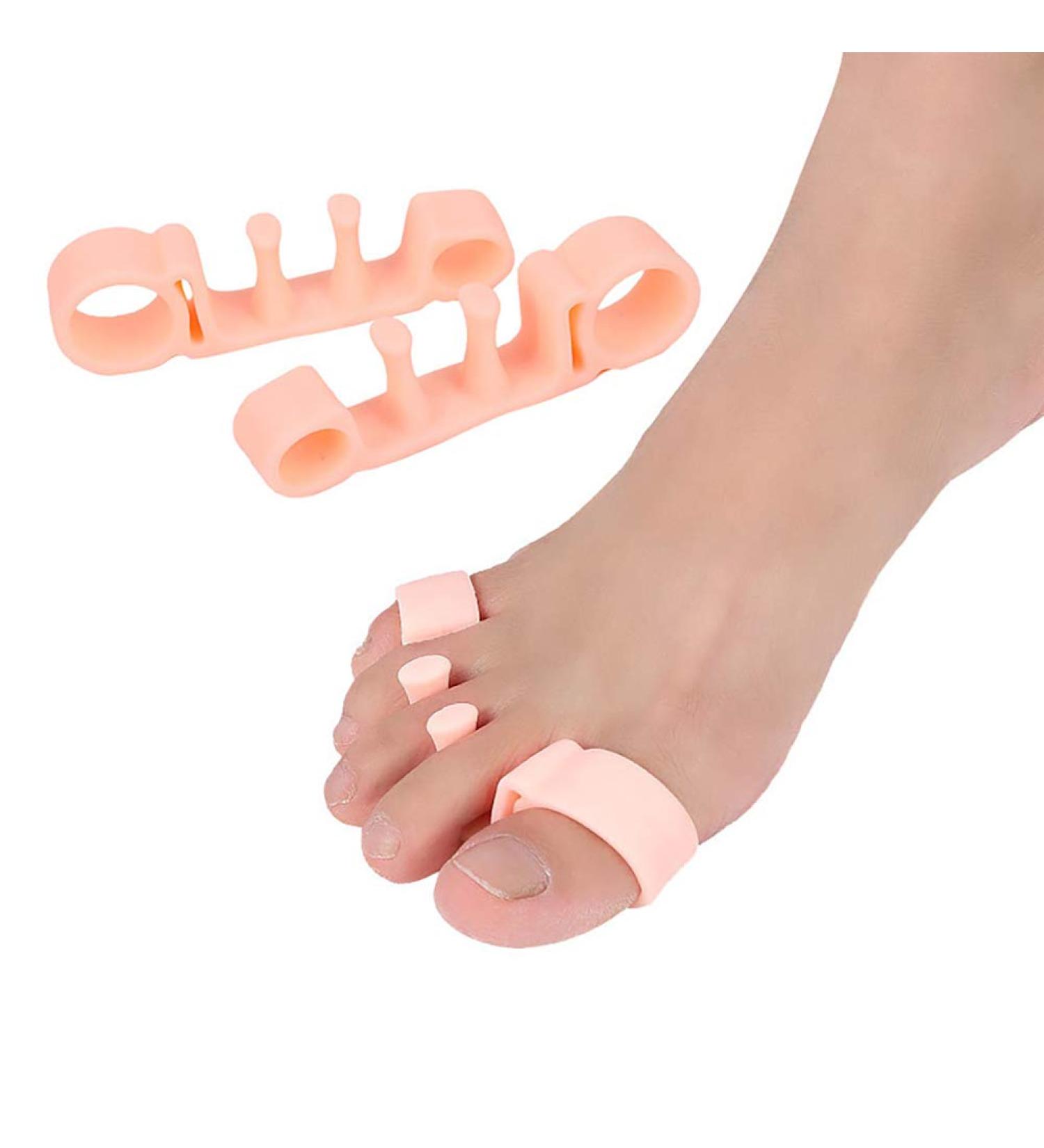 Buy Ieenay Orthopedic Bunion Corrector Gel - Toe Spreader & Separator | 2 Pairs - Improve Comfort & Alignment - International Shipping Available - Buy Online on GoSupps.com