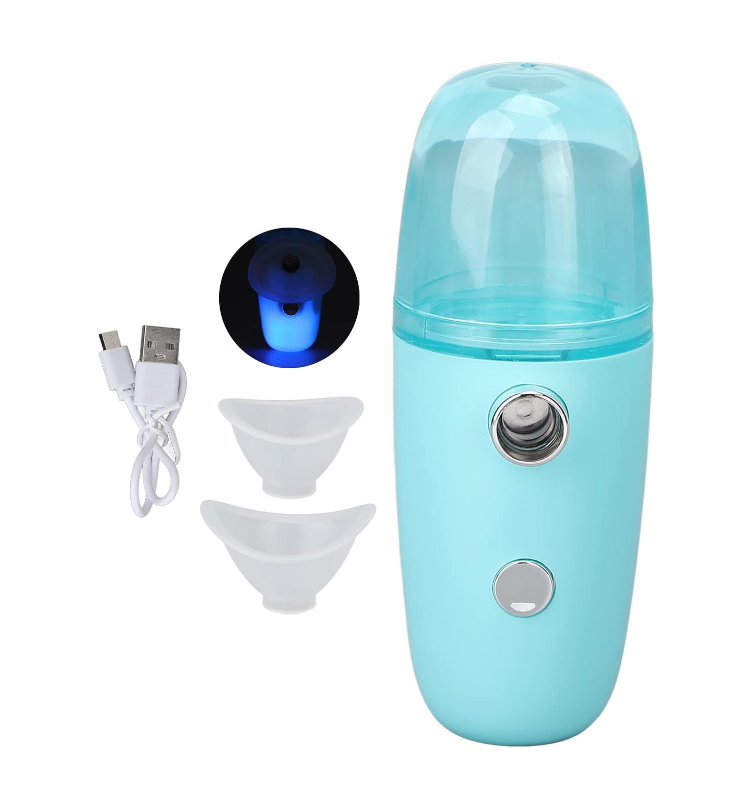Eye Nebulizer Moisturizing Spray Facial Beauty Device Humidifier Mini Eye Moisturizer Eye Wash Relieve Dry Skin and Relieve Eye Fatigue(blue) - Buy Online on GoSupps.com