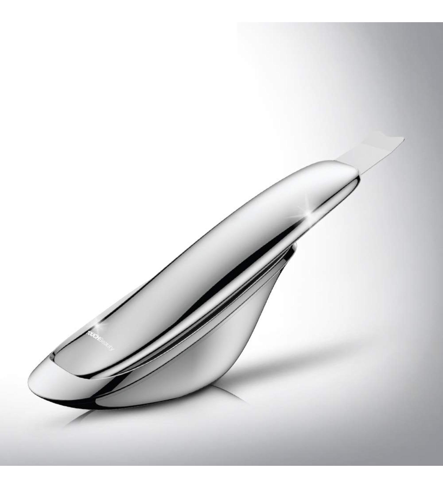 TOUCHBeauty Rechargeable Facial Scrubber Spatula & Blackheads Remover - Red Dot Winner 2021 - Buy Online on GoSupps.com