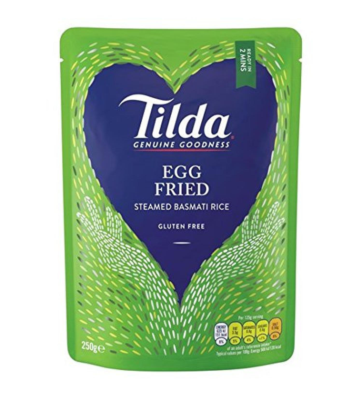 Tilda Tilda Basmati Egg Fried Rice steamed 250g