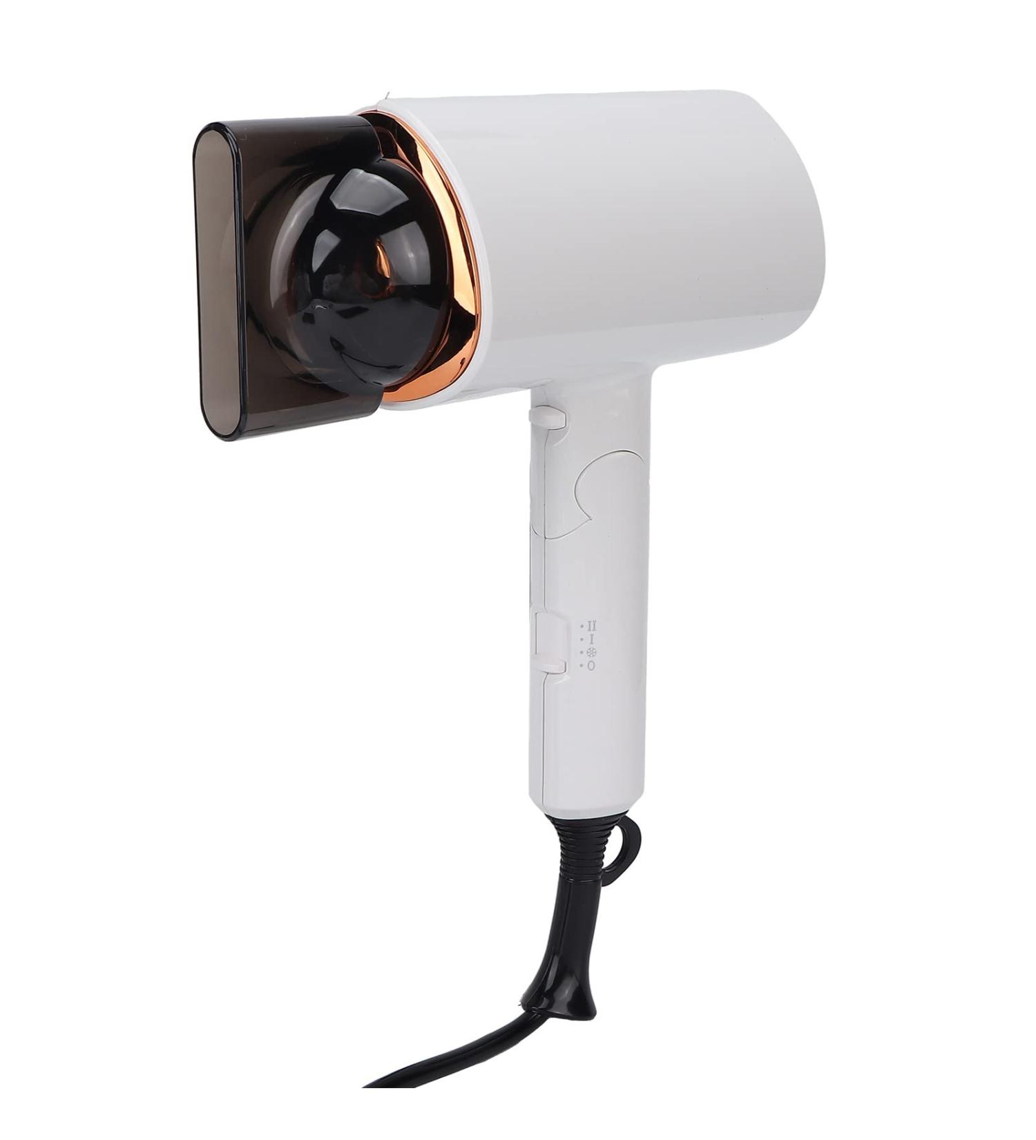 Natudeco Folding Hair Dryer Portable Hair Dryer Blowing Home with Hair Dryer Low Noise Fast Drying Hotel Salon Travel Bathroom Supplies(110V American Standard) - Buy Online on GoSupps.com