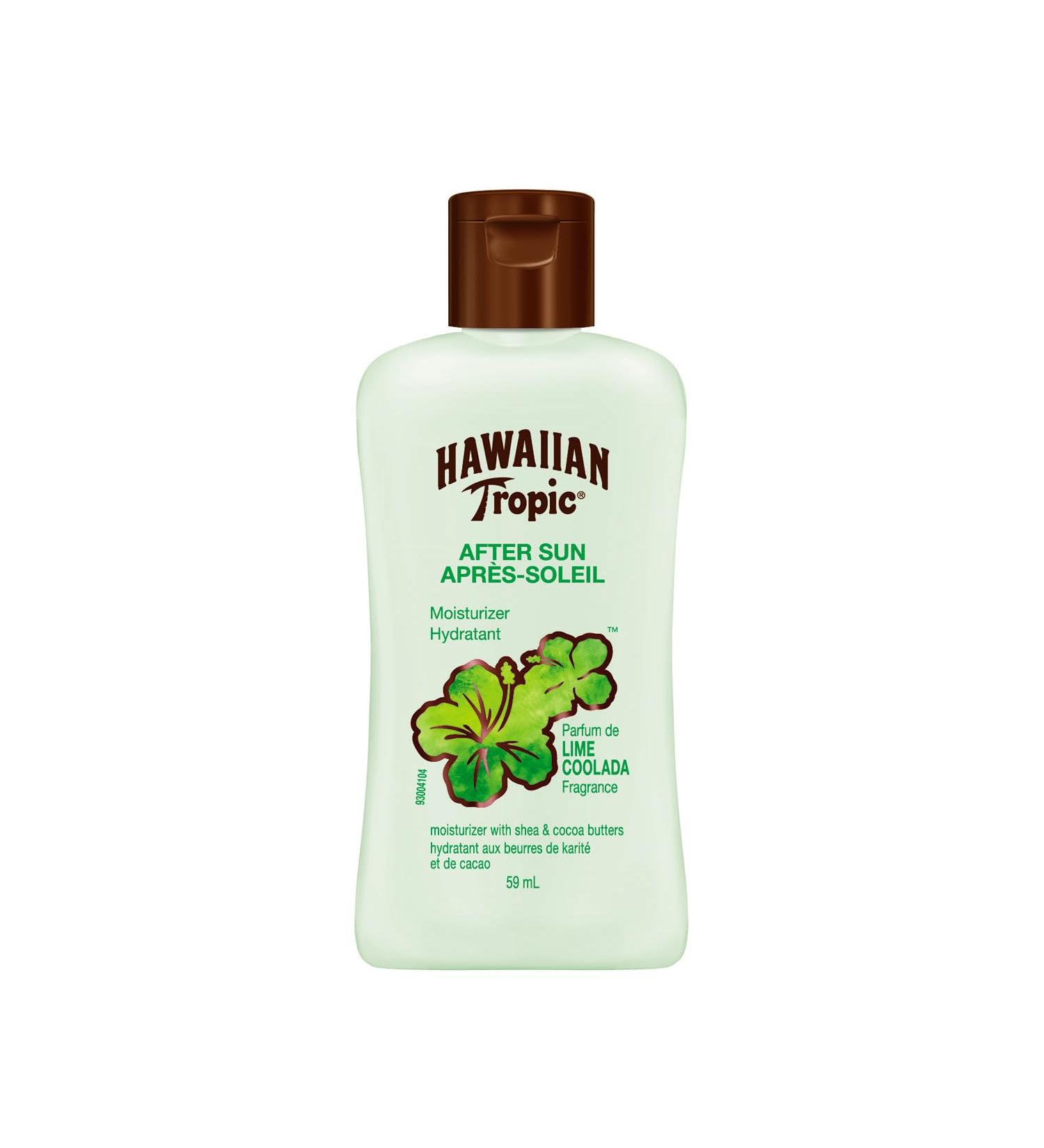 Hawaiian Tropic Lime Coolada After Sun Moisturizing Lotion with Shea & Cocoa Butter Reef Friendly 59mL - Buy Online on GoSupps.com