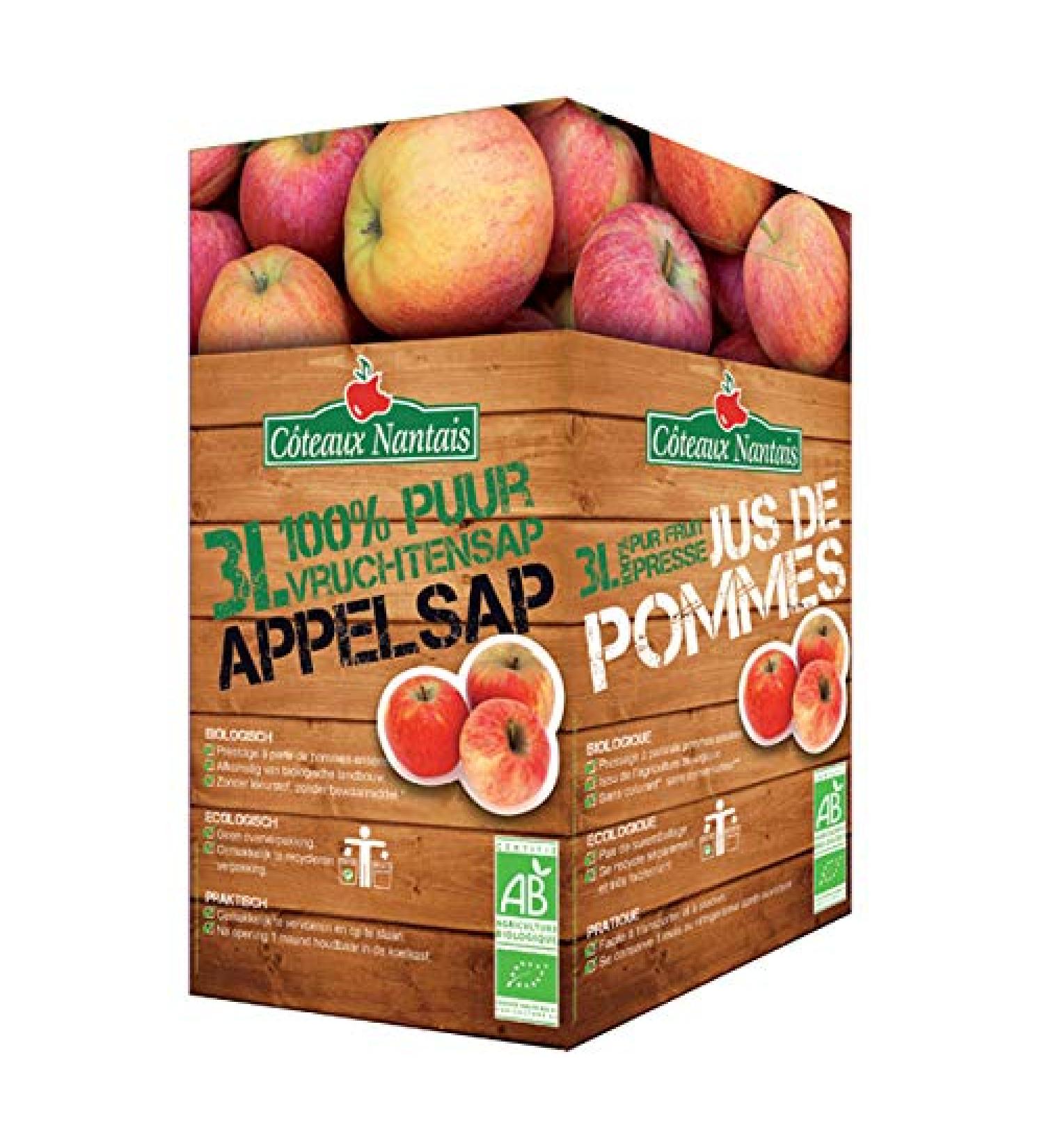 C teaux Nantais - Bib Apple Juice 3L - Sold per unit - Buy Online on GoSupps.com