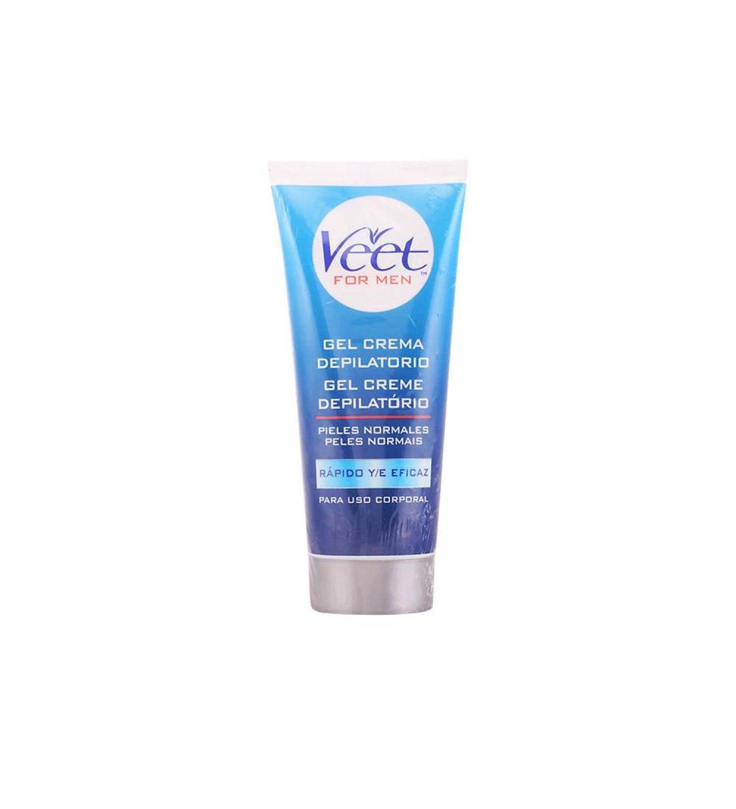 Crema Depilatoria para Hombre Veet Piel Normal 200 ml