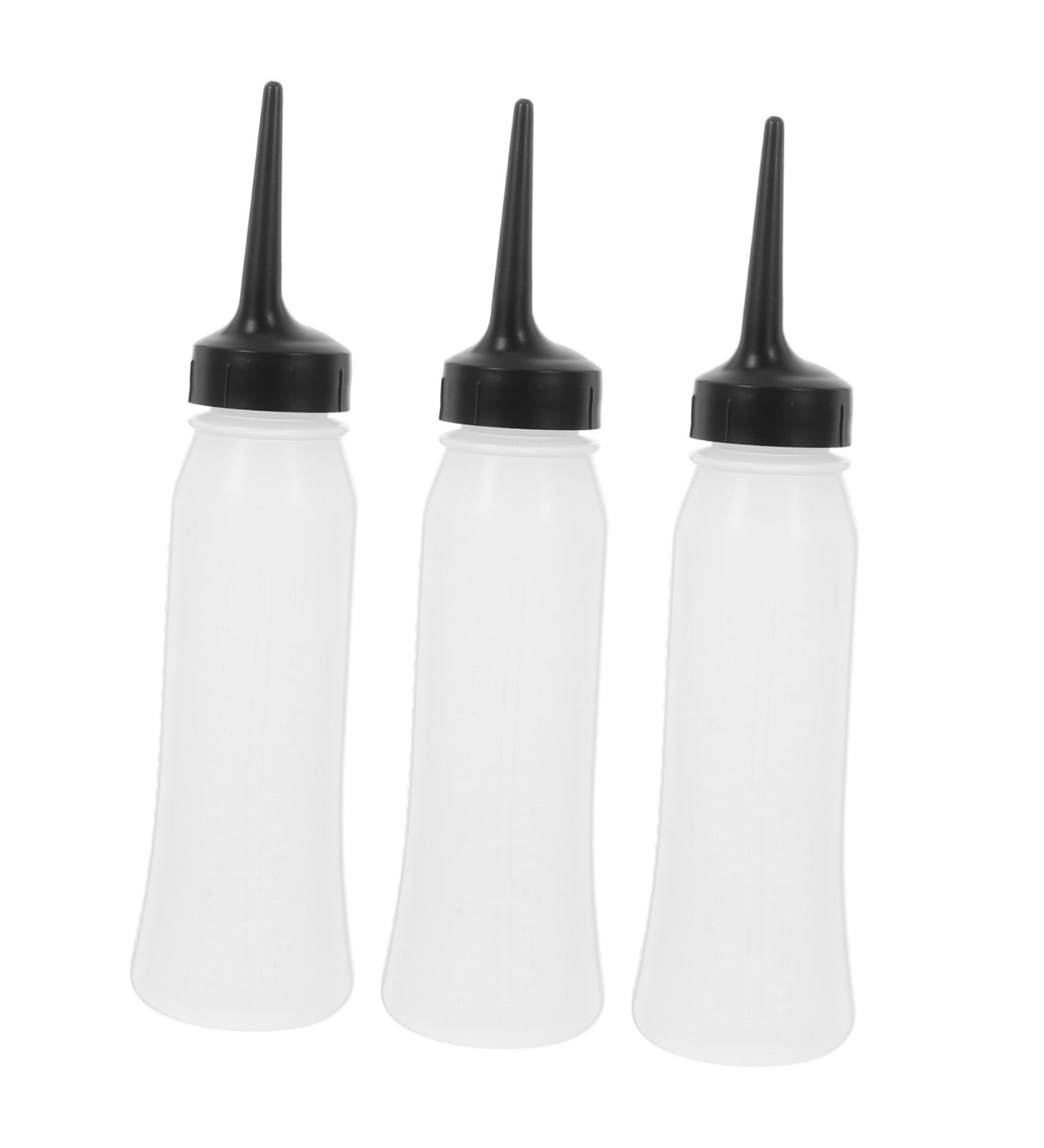 3 pi ces Flacons Applicateurs pour Coloration et Soins Capillaires Bouteilles Vides PP Durables avec Embout Pr cis pour Huile Teinture et Soins Dosage Facile pour Coiffure Domicile - Buy Online on GoSupps.com