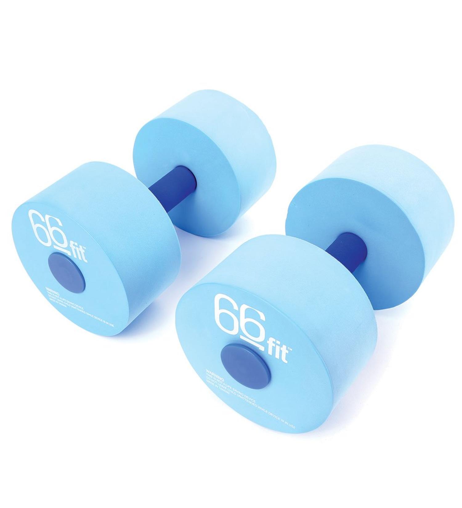 66fit Aqua Swimming Dumbbells - Enhance Your Aquatic Workouts | Buy 2 Pieces for International Shipping - Buy Online on GoSupps.com