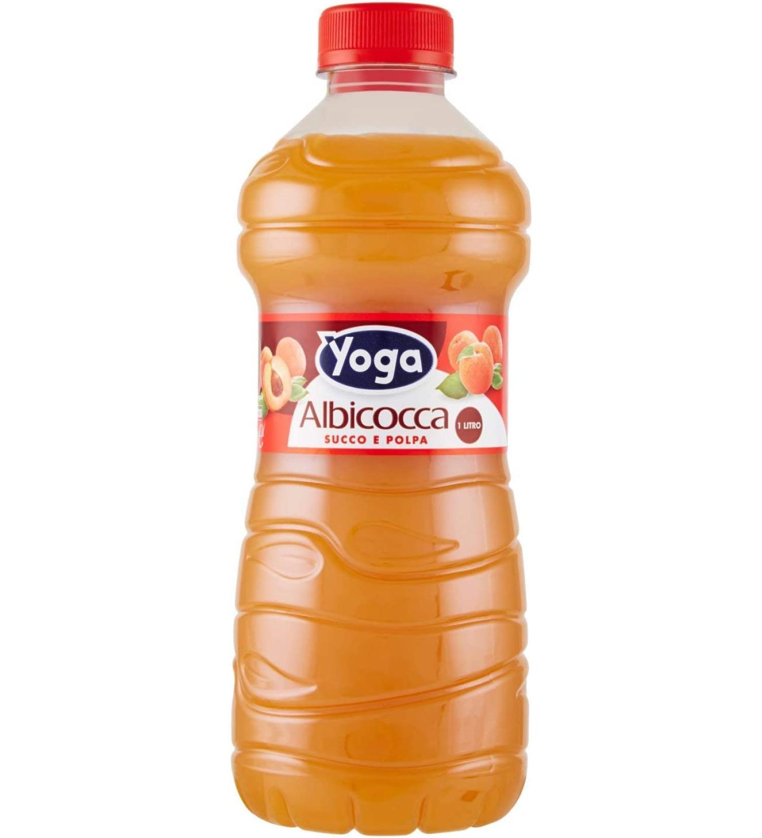  Yoga Yoga 6 X Apricot Fruit Juice Drink Change 1L - Buy Online on GoSupps.com