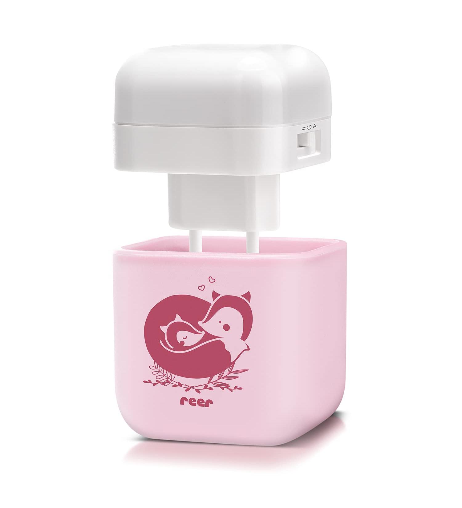 Reer Sleeplight 2in1 Night Light - Cherry Blossom Pink Battery & Socket Operated On-Off & Sensor Mode - International Shipping Available - Buy Online on GoSupps.com