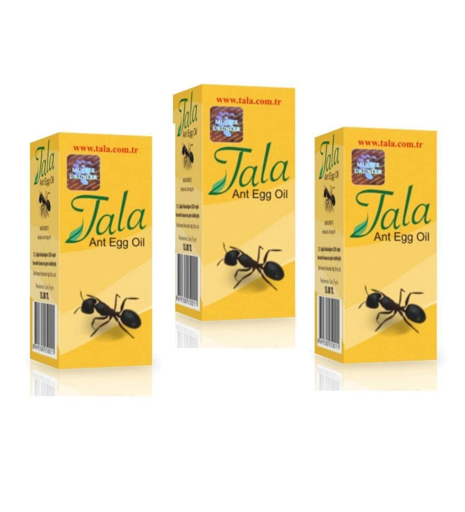 3x Tala Ant Egg Oil for Hair Removal | Effective T y D k c | Fast International Shipping - Buy Online on GoSupps.com
