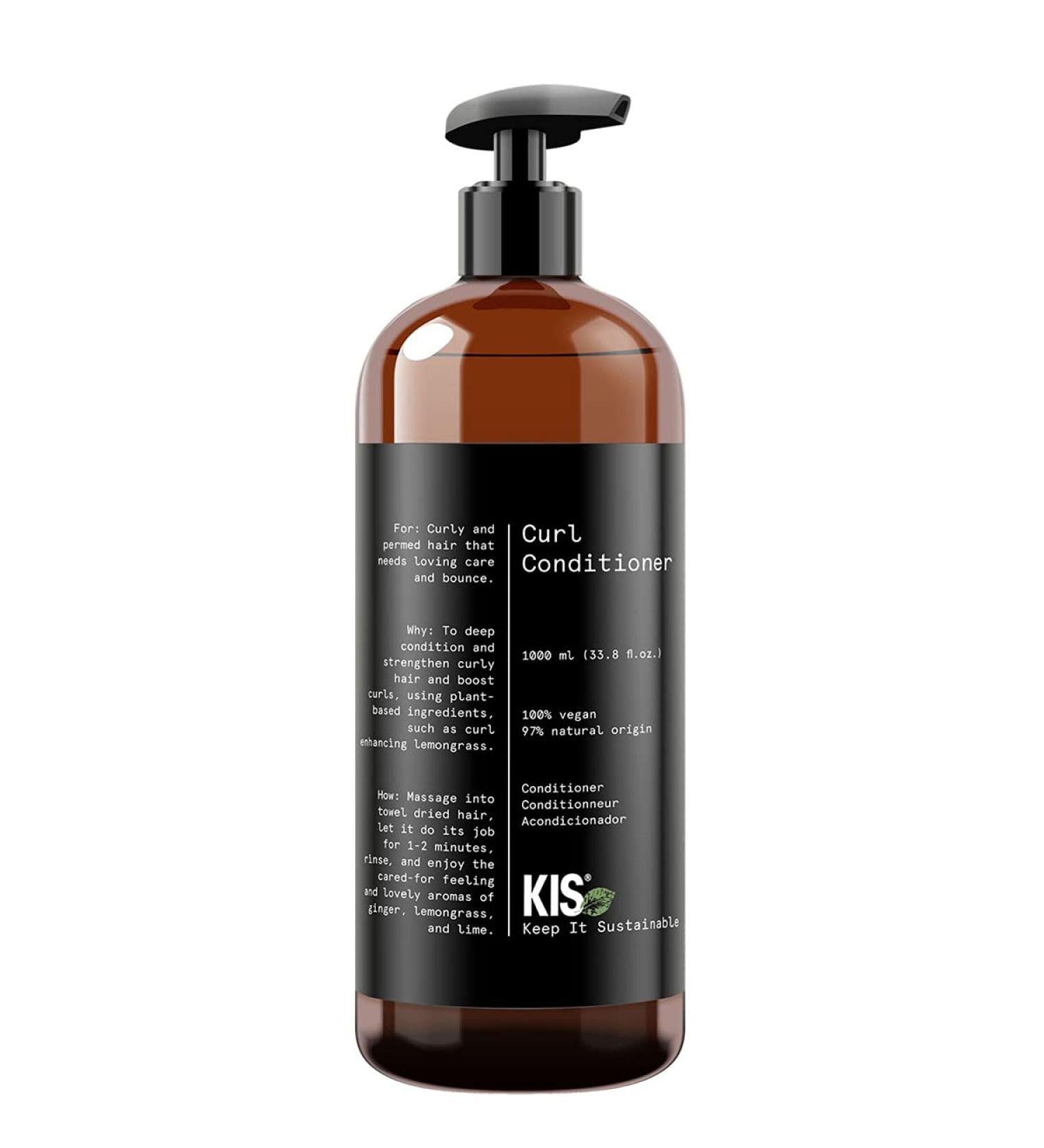 KIS Green Color - Conditioner - 1000ml - for colored hair & bleached hair - 100% vegan formula - sulfate-free