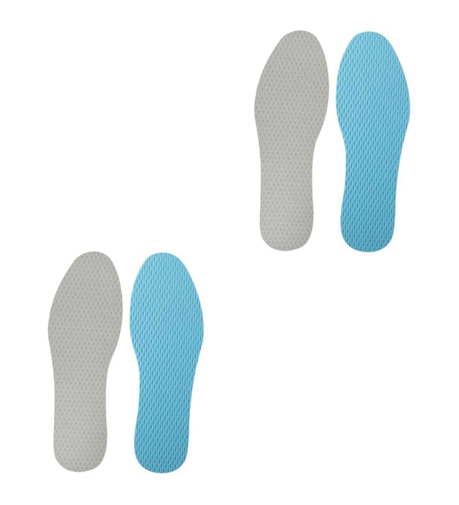 FRCOLOR Women's Insole Inserts - Arch Support Shoe Pads & Cushions for Comfort | 2 Pairs Grey - Buy Online on GoSupps.com