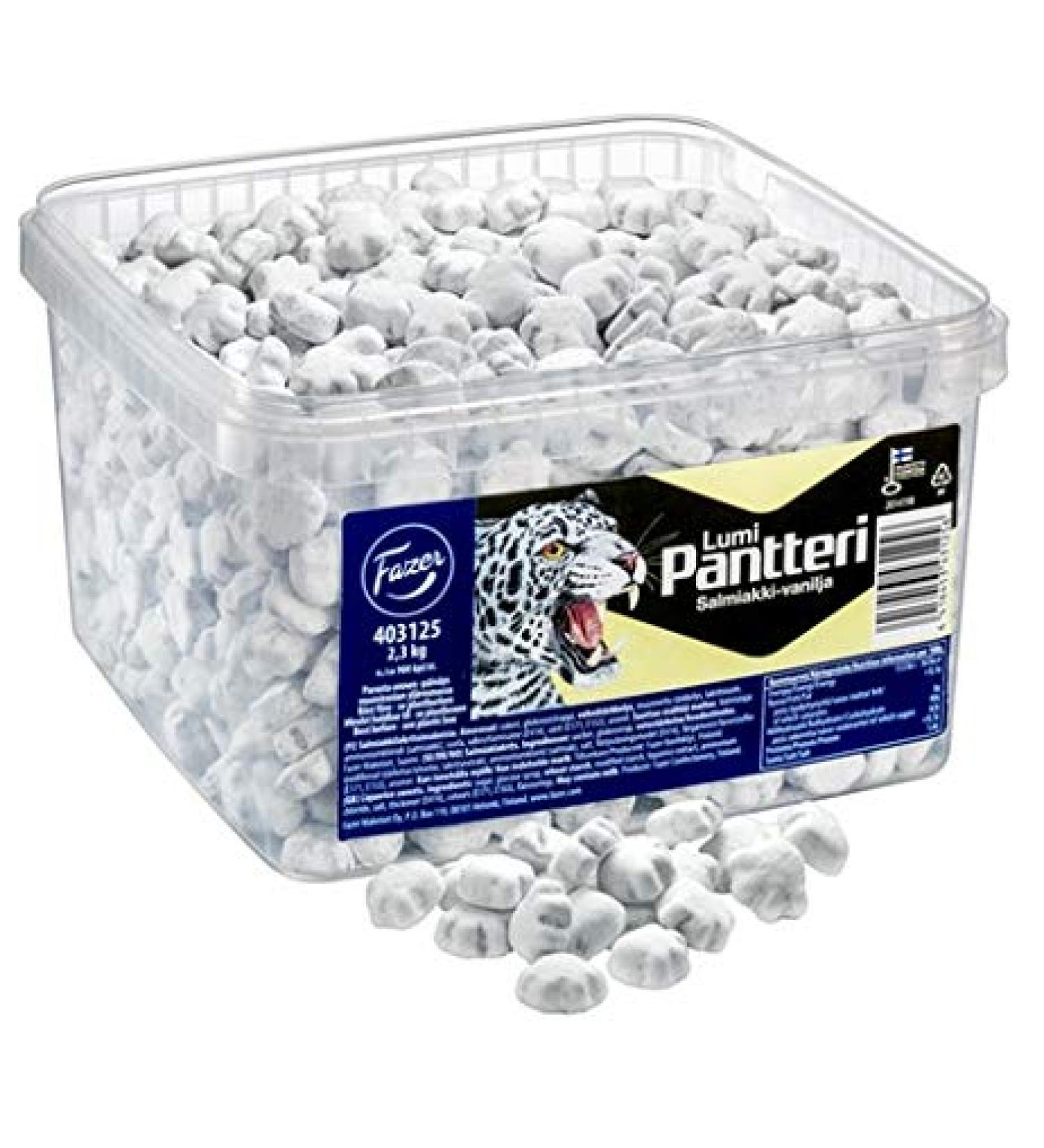 Fazer Lumipantteri salmiak-vanilij looseweight R glisse 2 Des boites of 2kg