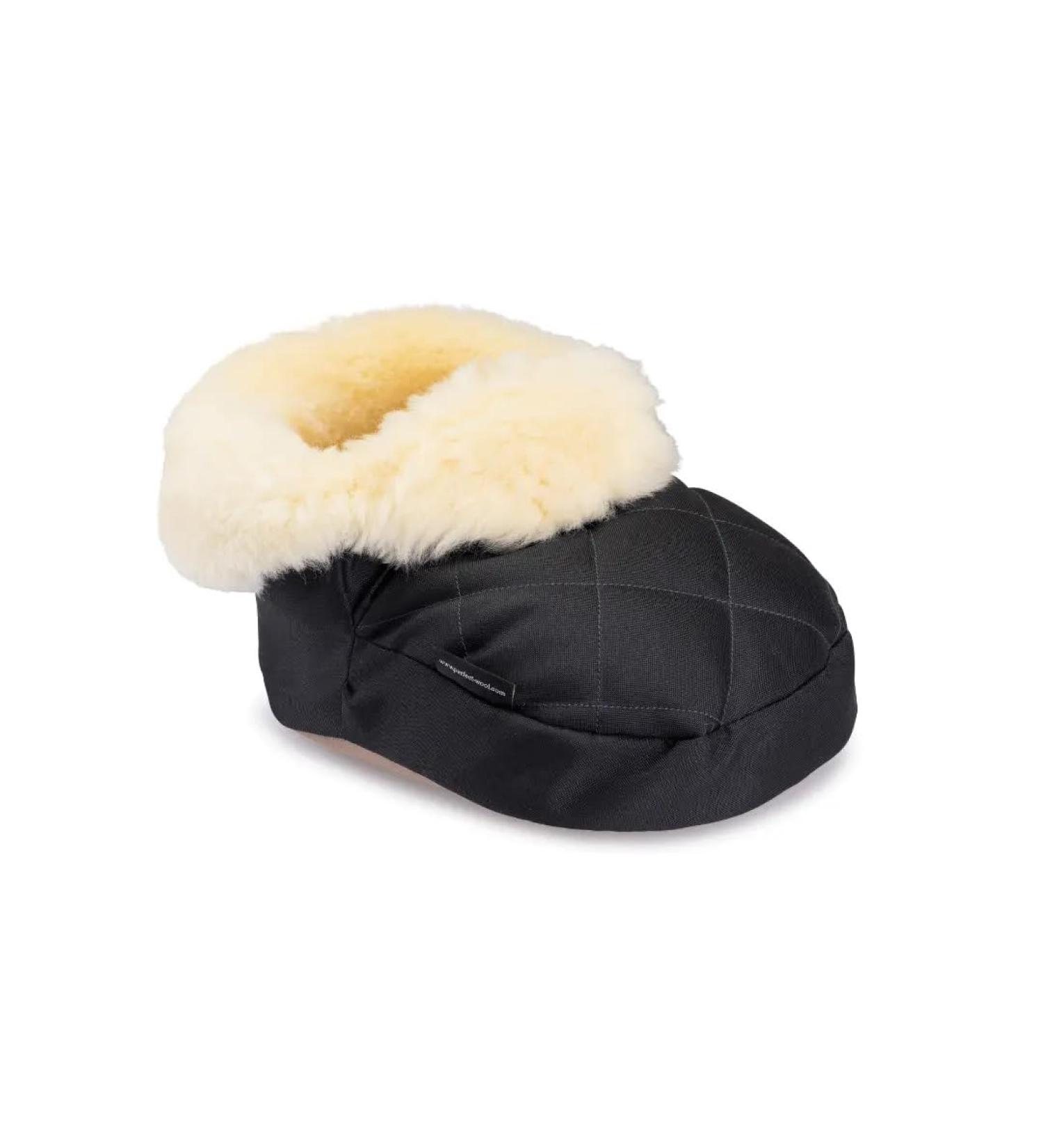 Natural Relugan Sheepskin Foot Warmers & Fur Slippers - Cozy Two Feet Sheepskin Socks for Ultimate Comfort - Buy Online on GoSupps.com