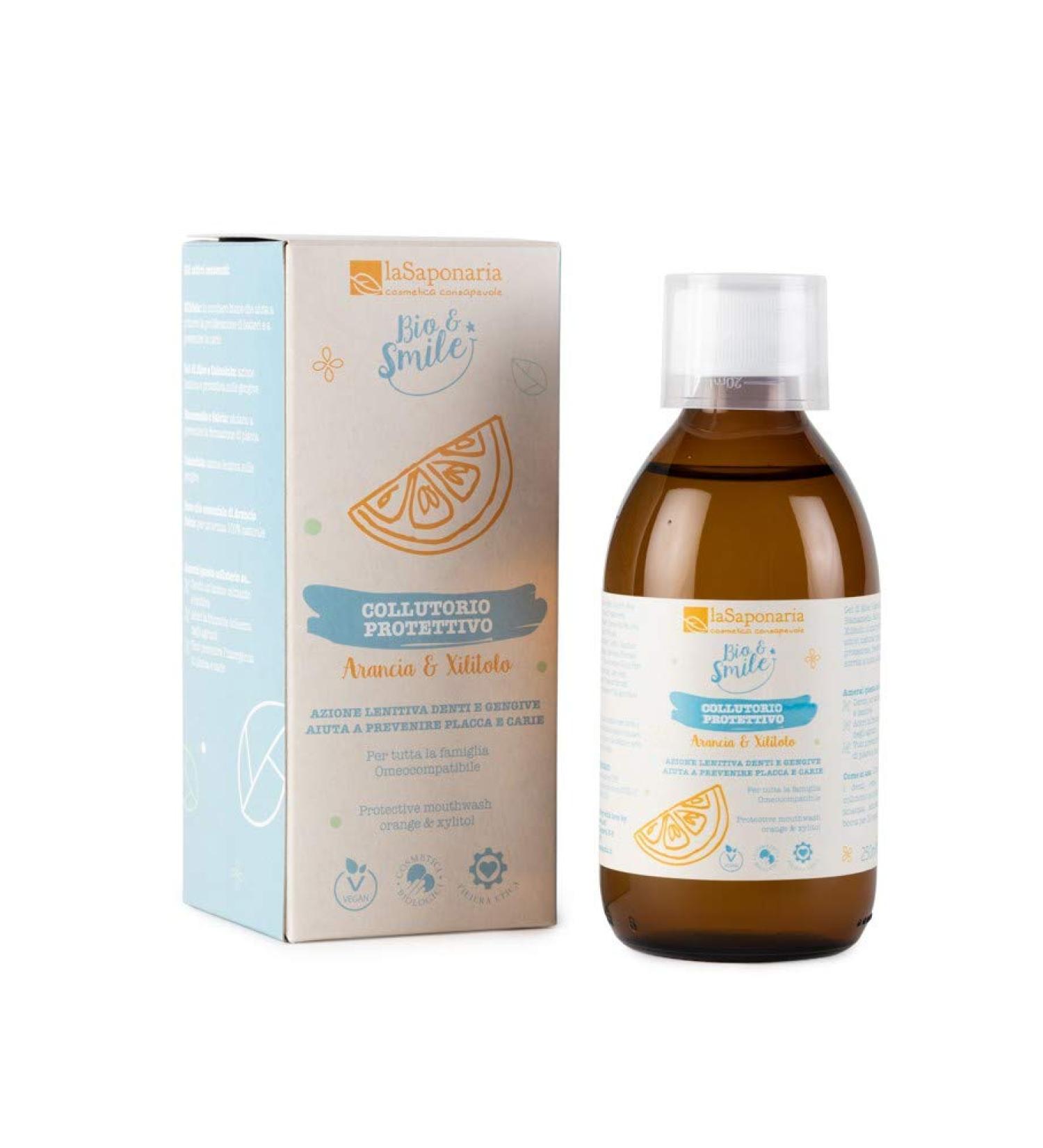ORANGE AND PROTECTIVE mouthwash LA SAPONARIA