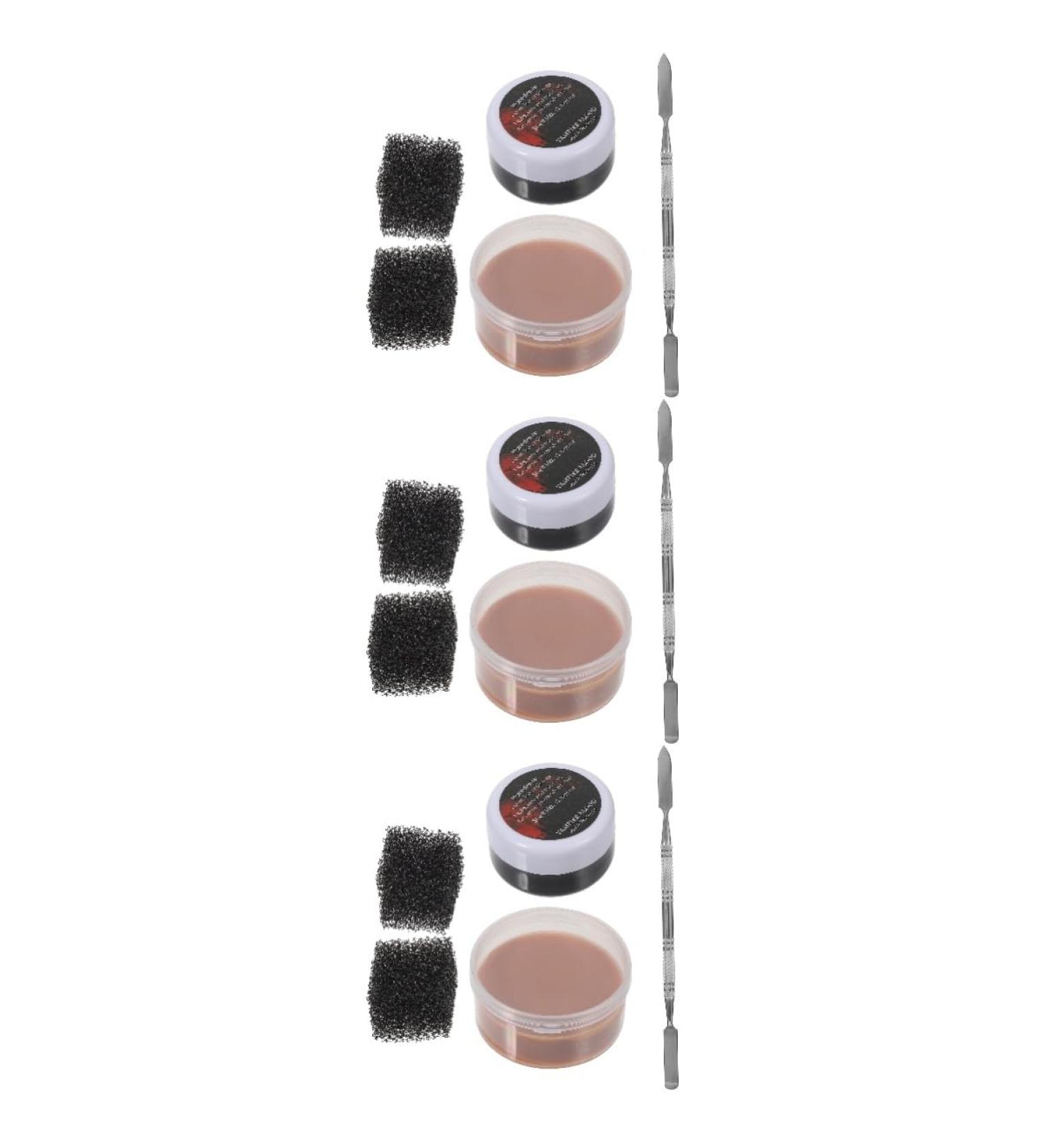 FRCOLOR 3 Sets Scar Makeup Kit - Body Paint Scar Wax & Effects for Halloween - Molding Tools & Cosmetic Cream - Buy Online on GoSupps.com