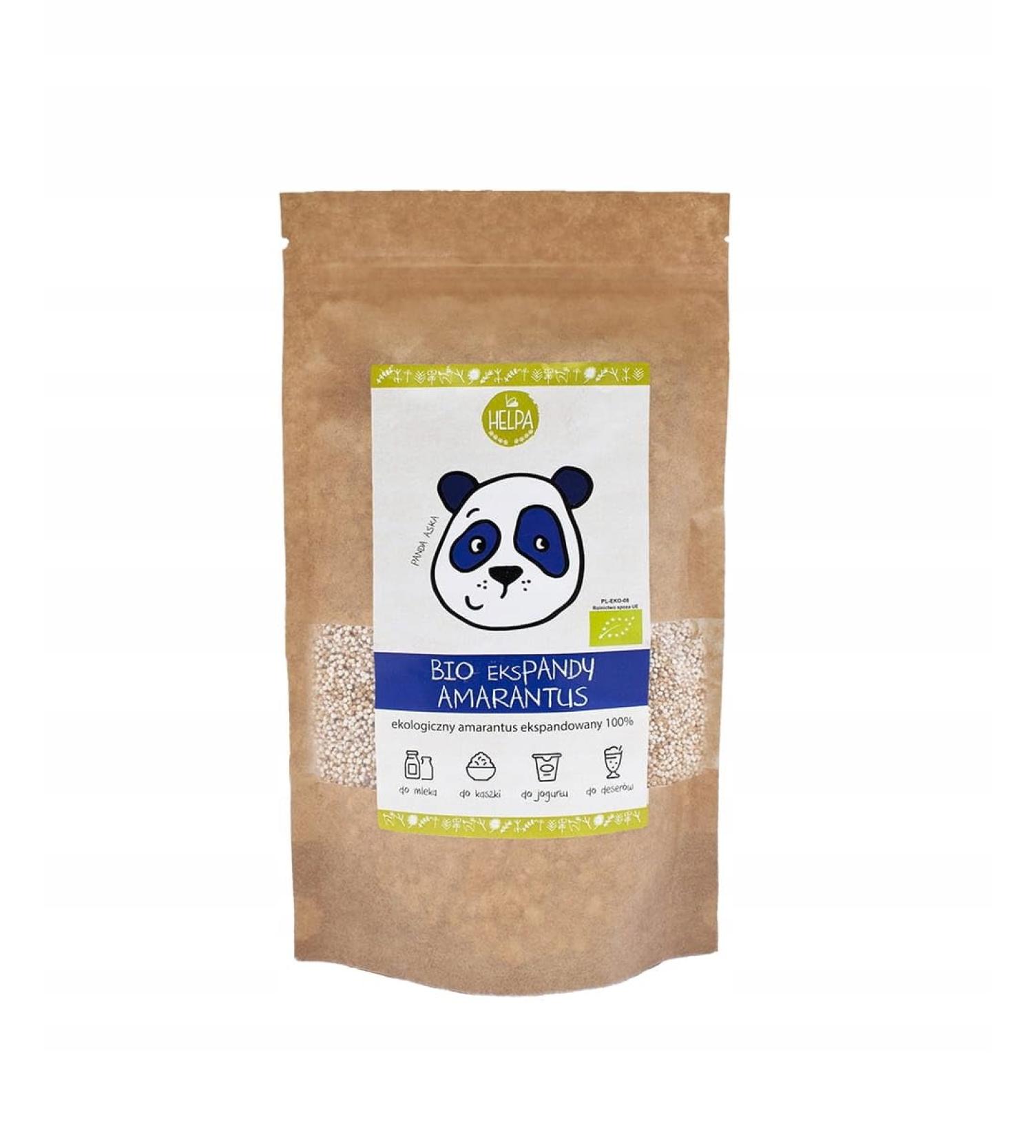 AMARANTH PUFFED ORGANIC 100 g HELPA - Buy Online on GoSupps.com