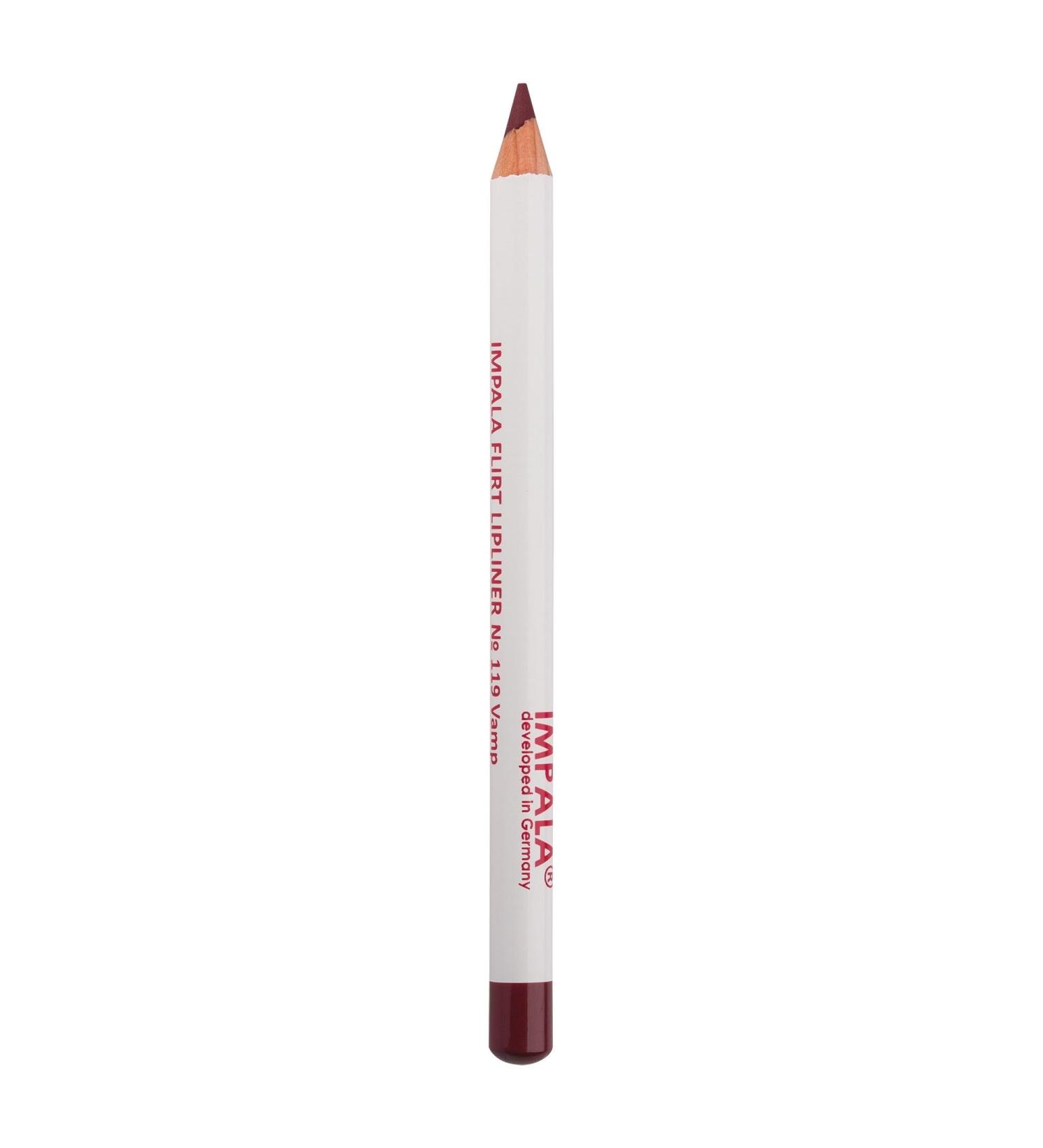 Impala Flirt Lipliner Pencils - Color 119 Vamp Matt Waterproof | Buy Internationally - Buy Online on GoSupps.com