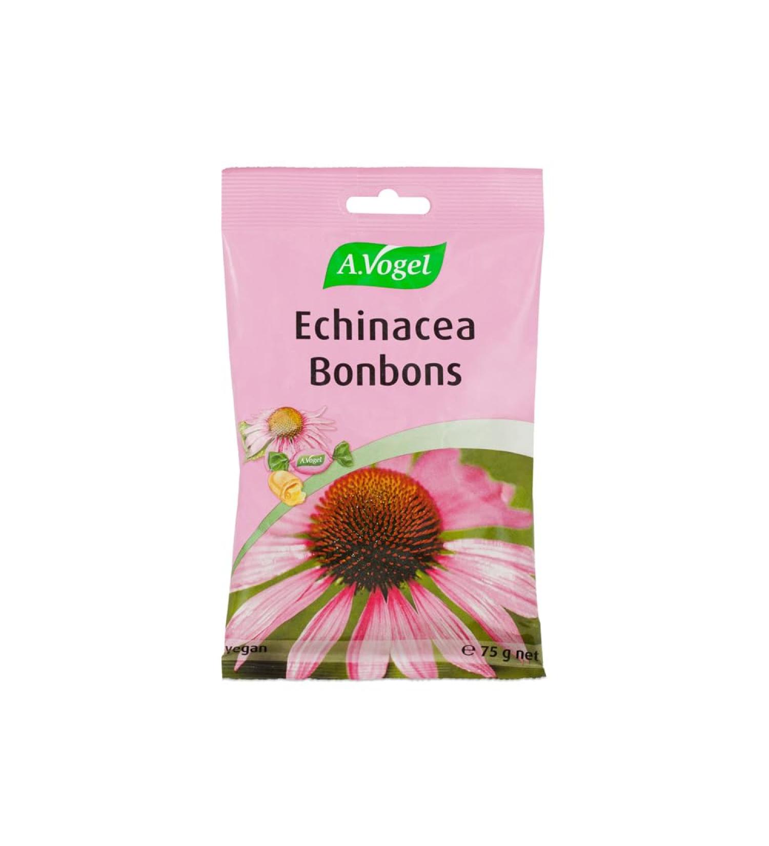 A.Vogel Echinacea Sweets | Echinacea Currant and Acerola | Throat Strengthening | Bag 75 g | Swiss laboratory - Buy Online on GoSupps.com
