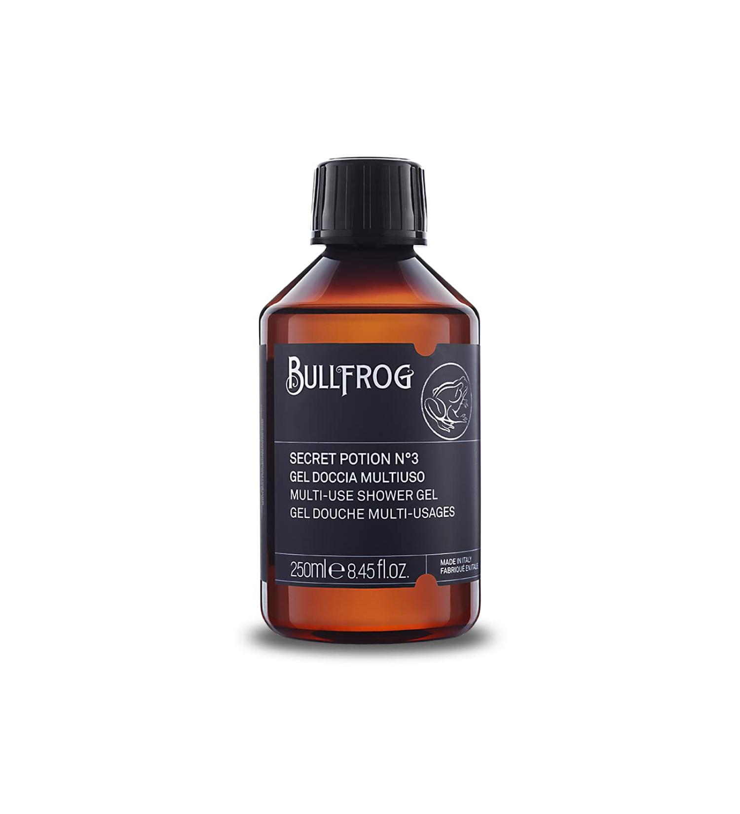 Bullfrog Secret Potion N.3 Multi-Action Shower Gel (250ml) - Buy Online on GoSupps.com