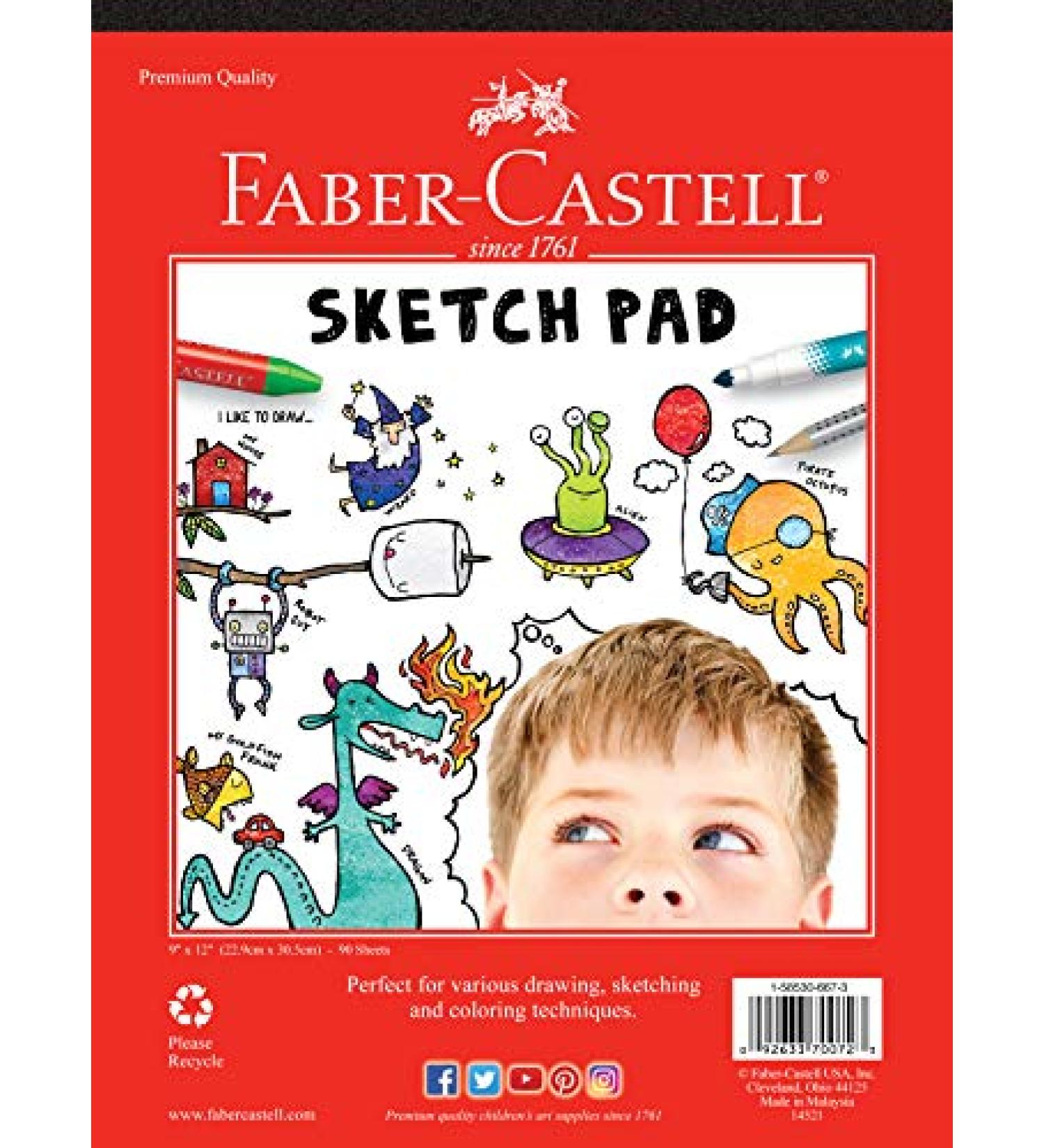Faber Castell Sketch Pad - Premium Quality Drawing Paper - Buy Online on GoSupps.com