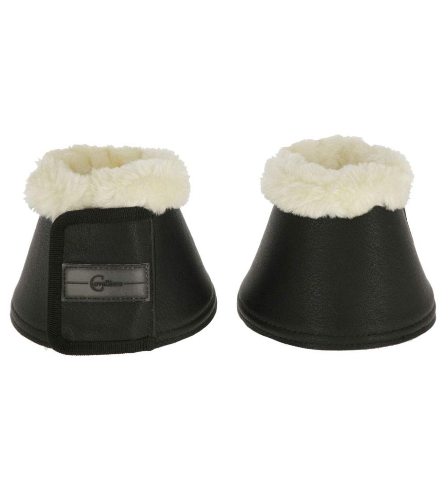 Kerbl Covalliero Bell Boots Pelisa Synthetic Leather Black Cob/M