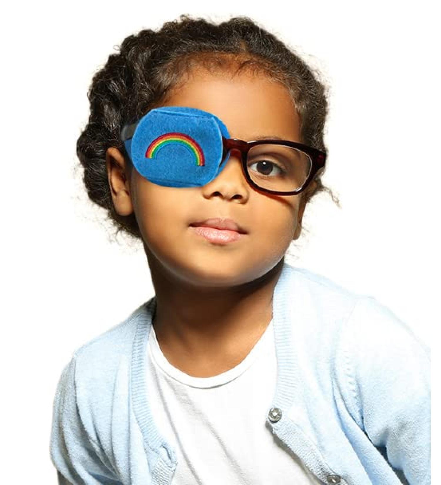 Rainbow Eyeglass Eye Patch for Kids - Right Eye Coverage | Patch Pals - Buy Online on GoSupps.com